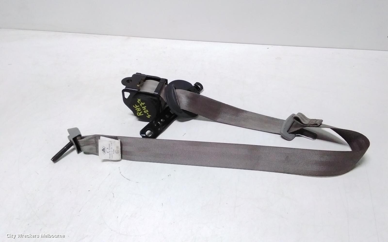 LDV G10 SEATBELT/STALK, RH FRONT, SEAT BELT ONLY, SV7A/SV7C, WAGON/VAN, 04/2015 ONWARDS