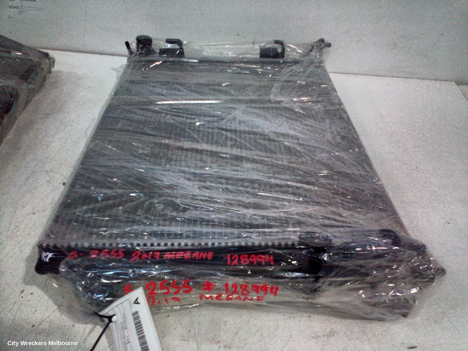 RENAULT MEGANE RADIATOR, PETROL, 1.6, M5M, TURBO, BFB/KFB, 06/2016 - 02/2020