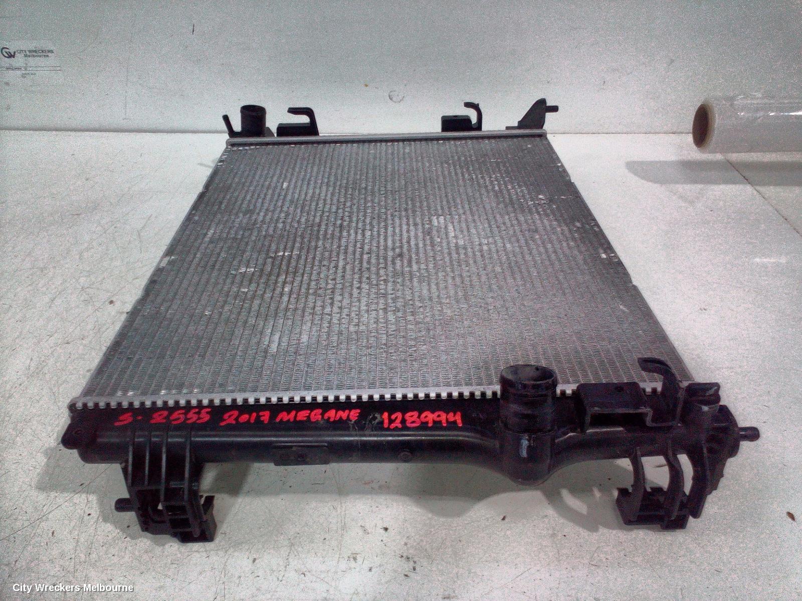 RENAULT MEGANE RADIATOR, PETROL, 1.6, M5M, TURBO, BFB/KFB, 06/2016 - 02/2020
