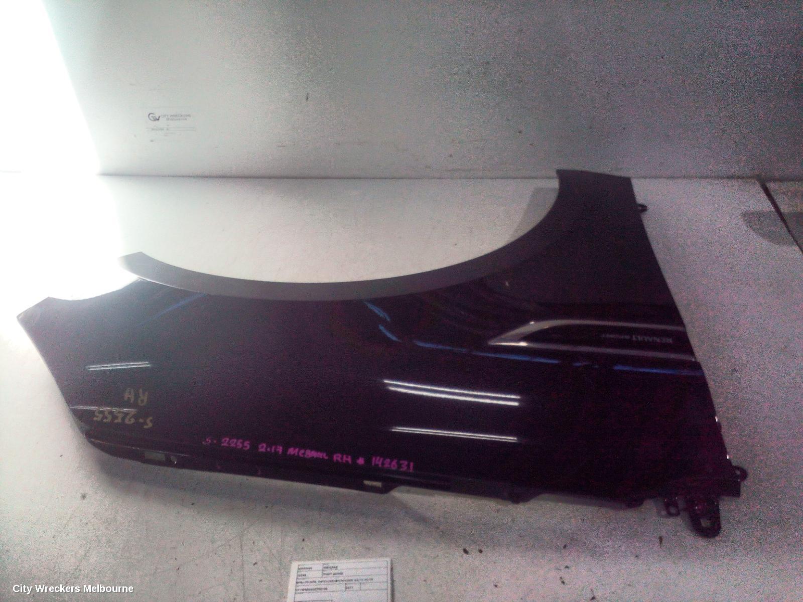 RENAULT MEGANE RIGHT GUARD, BFB/LFF/KFB, HATCH/SEDAN/WAGON, 06/2016 - 02/2020
