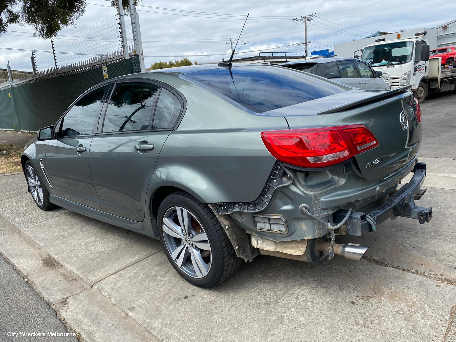 HOLDEN COMMODORE LEFT TAILLIGHT, VF, SEDAN, CLEAR TYPE, EVOKE/SV6/SS/INTERNATIONAL, 05/2013 - 12/2017