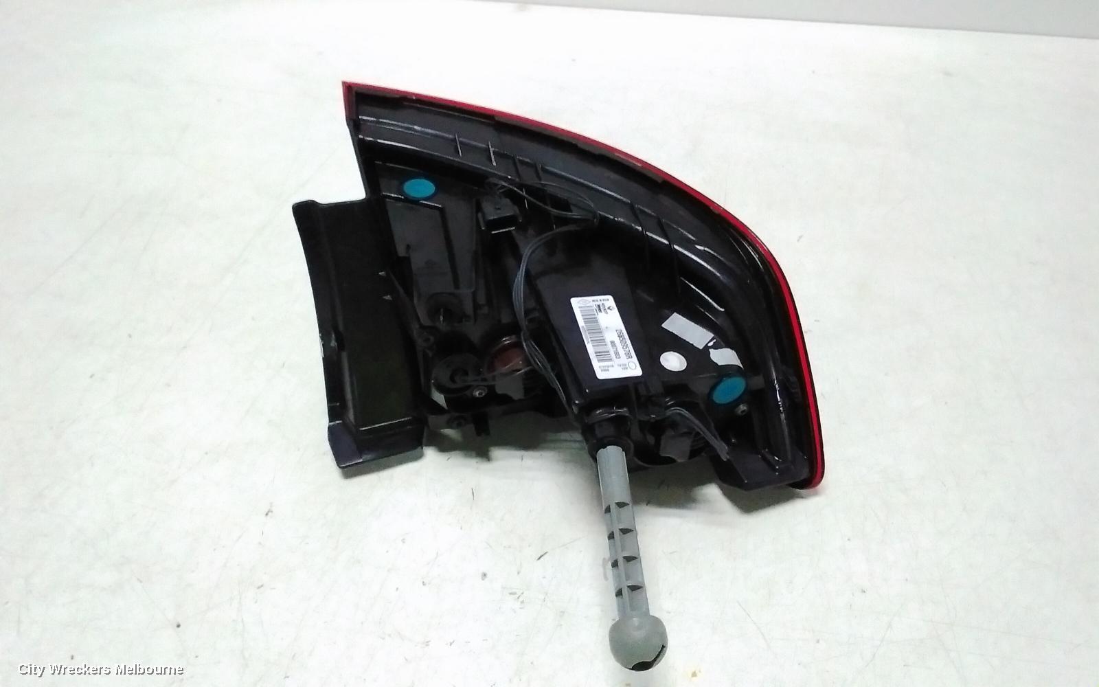 RENAULT MEGANE RIGHT TAILLIGHT, BFB, HATCH, 06/2016 - 02/2020