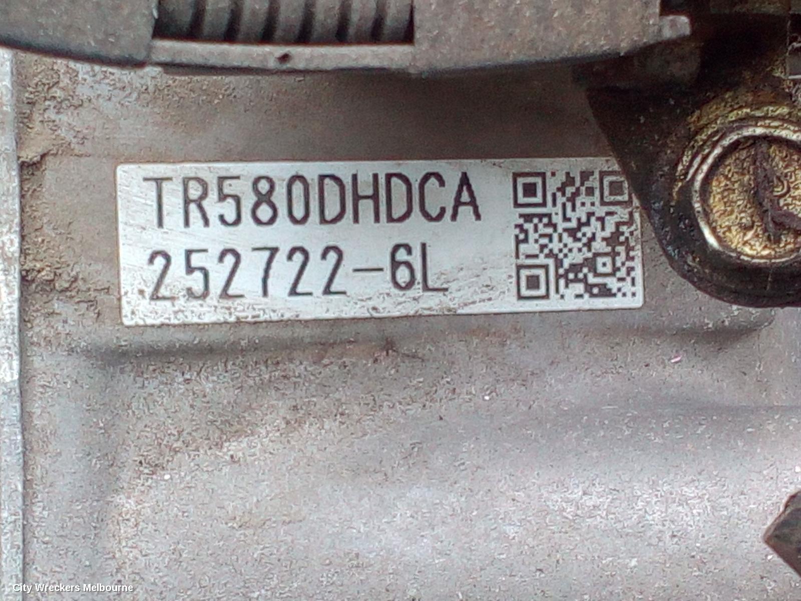 SUBARU OUTBACK TRANS/GEARBOX, AUTO, PETROL, 2.5, FB25, 7 SPEED, TR580DHDCA, 6TH GEN, 12/2017 - 12/2020