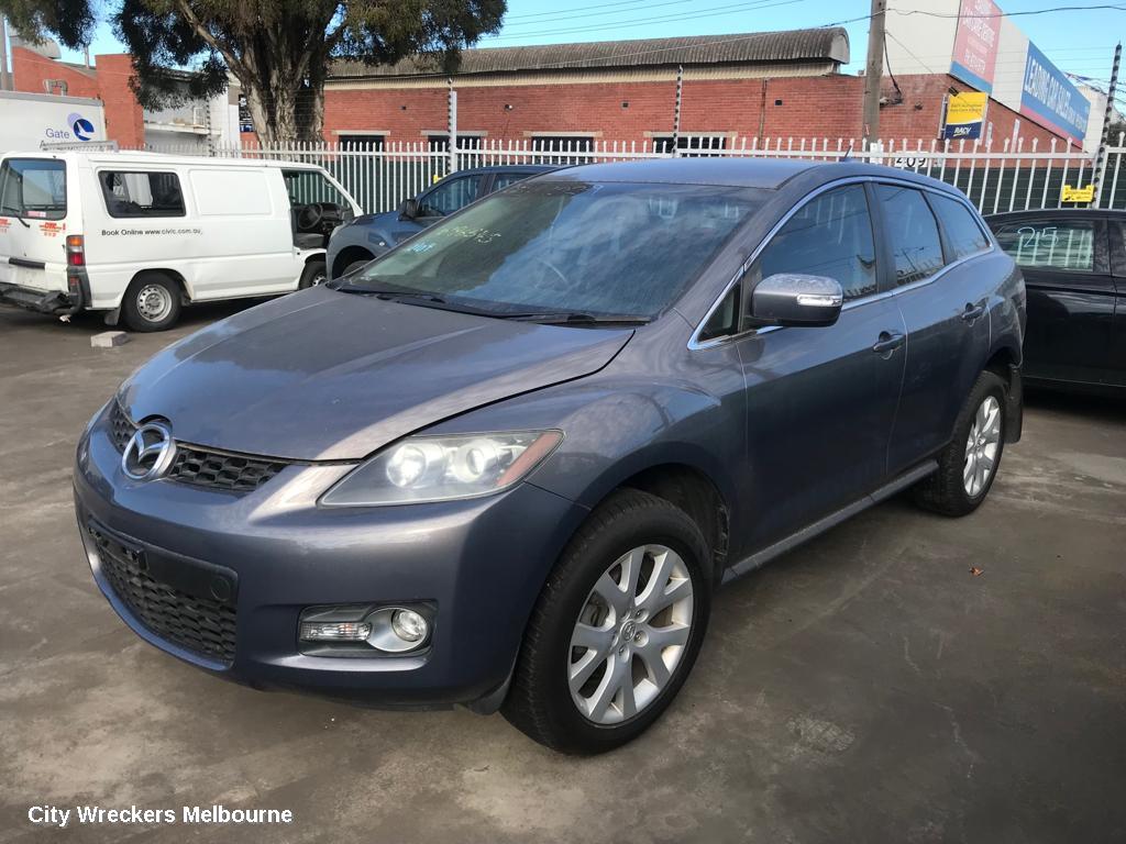 MAZDA CX7 RIGHT FRONT DOOR WINDOW, ER, 11/2006 - 02/2012