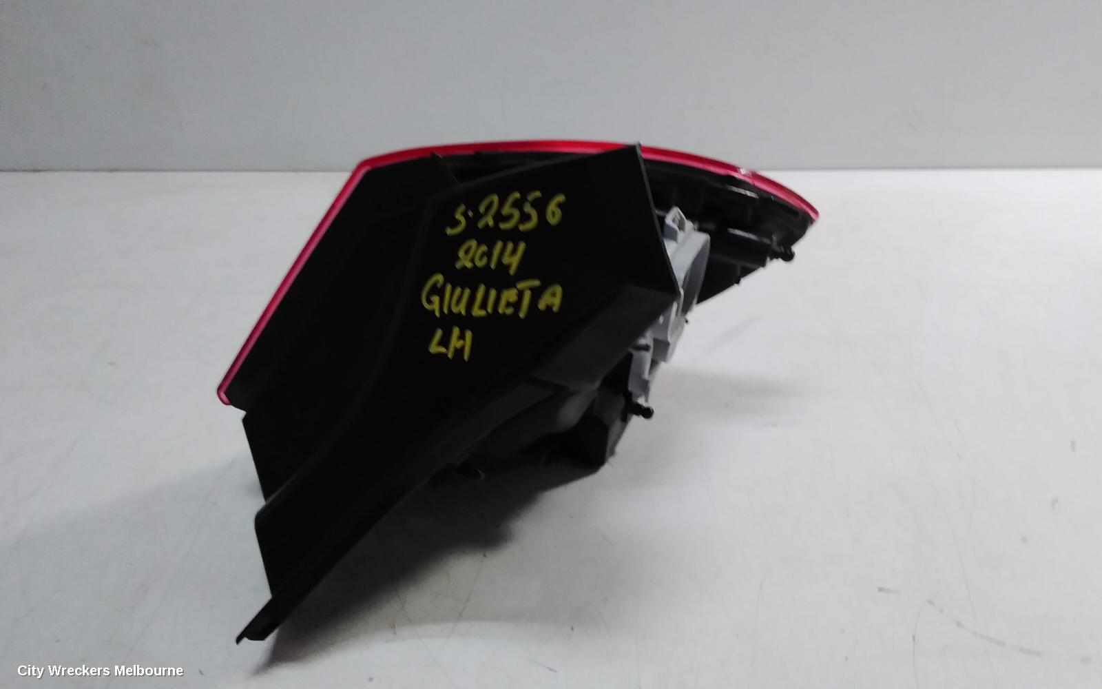 ALFA ROMEO GIULIETTA LEFT TAILLIGHT, 940 SERIES, 01/2011 - 12/2020