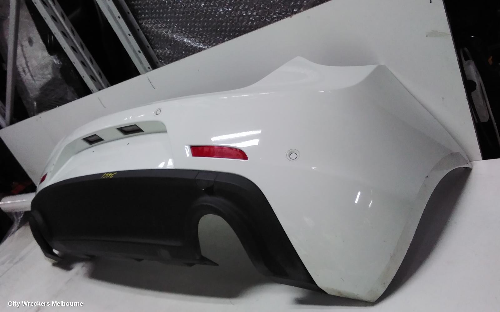 ALFA ROMEO GIULIETTA REAR BUMPER, BUMPER BAR (2 PIECES), TWIN EXHAUST, W/ PARK SENSOR TYPE, 940 SERIES, 01/2011 - 10/2016