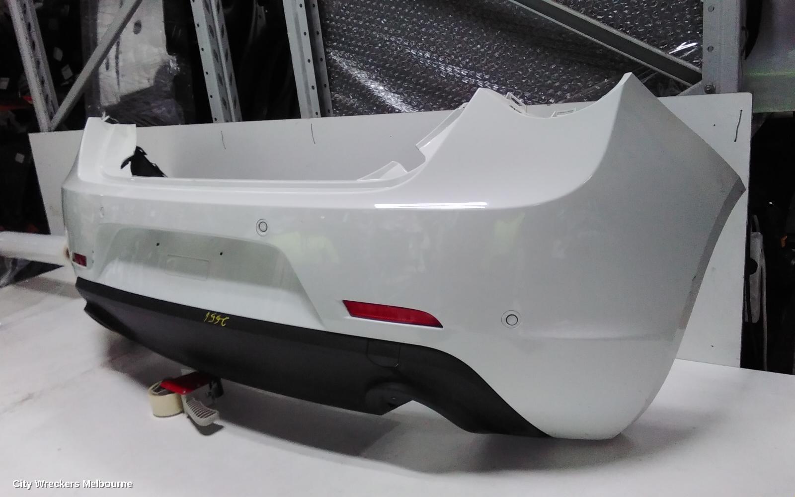 ALFA ROMEO GIULIETTA REAR BUMPER, BUMPER BAR (2 PIECES), TWIN EXHAUST, W/ PARK SENSOR TYPE, 940 SERIES, 01/2011 - 10/2016