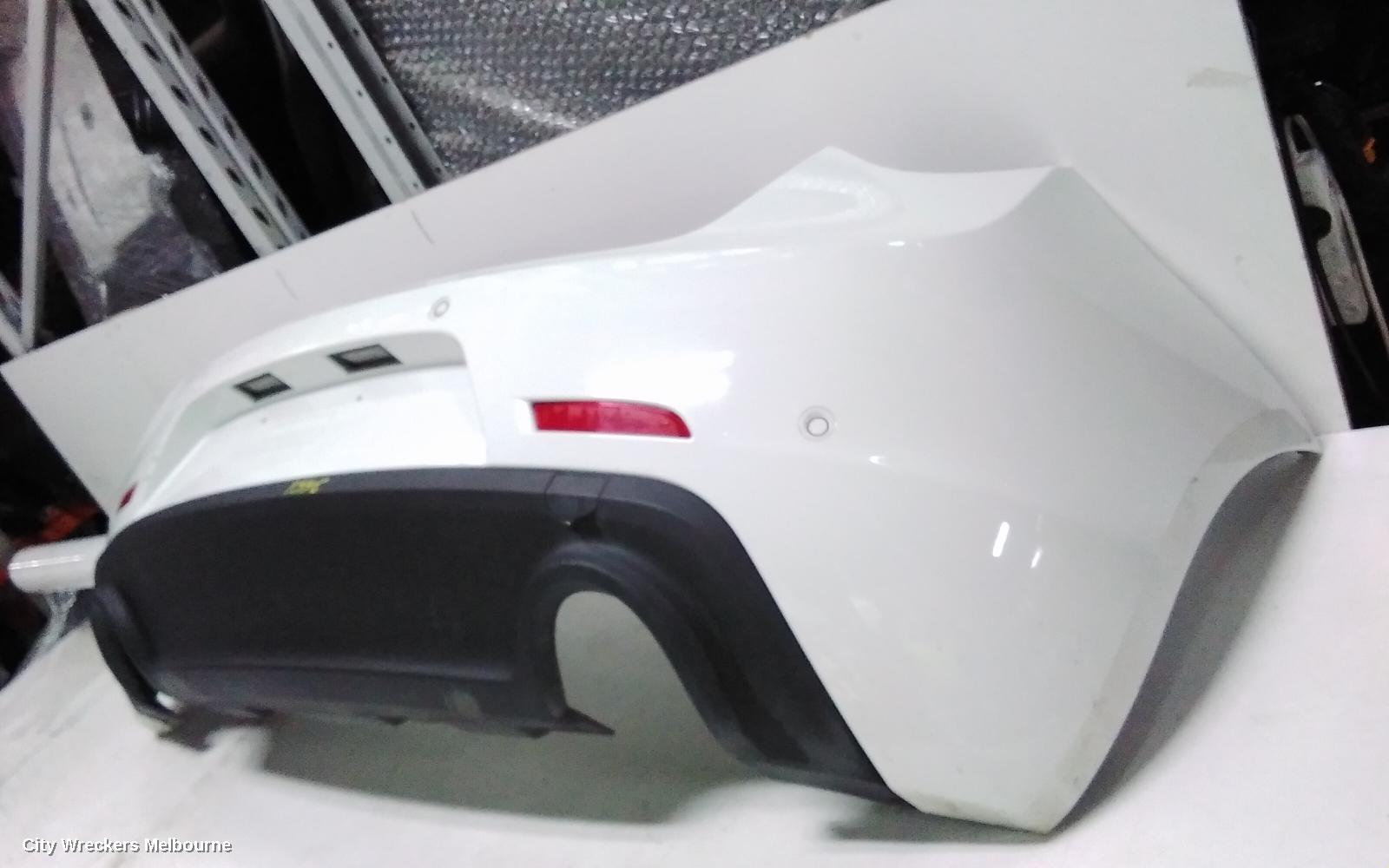 ALFA ROMEO GIULIETTA REAR BUMPER, BUMPER BAR (2 PIECES), TWIN EXHAUST, W/ PARK SENSOR TYPE, 940 SERIES, 01/2011 - 10/2016