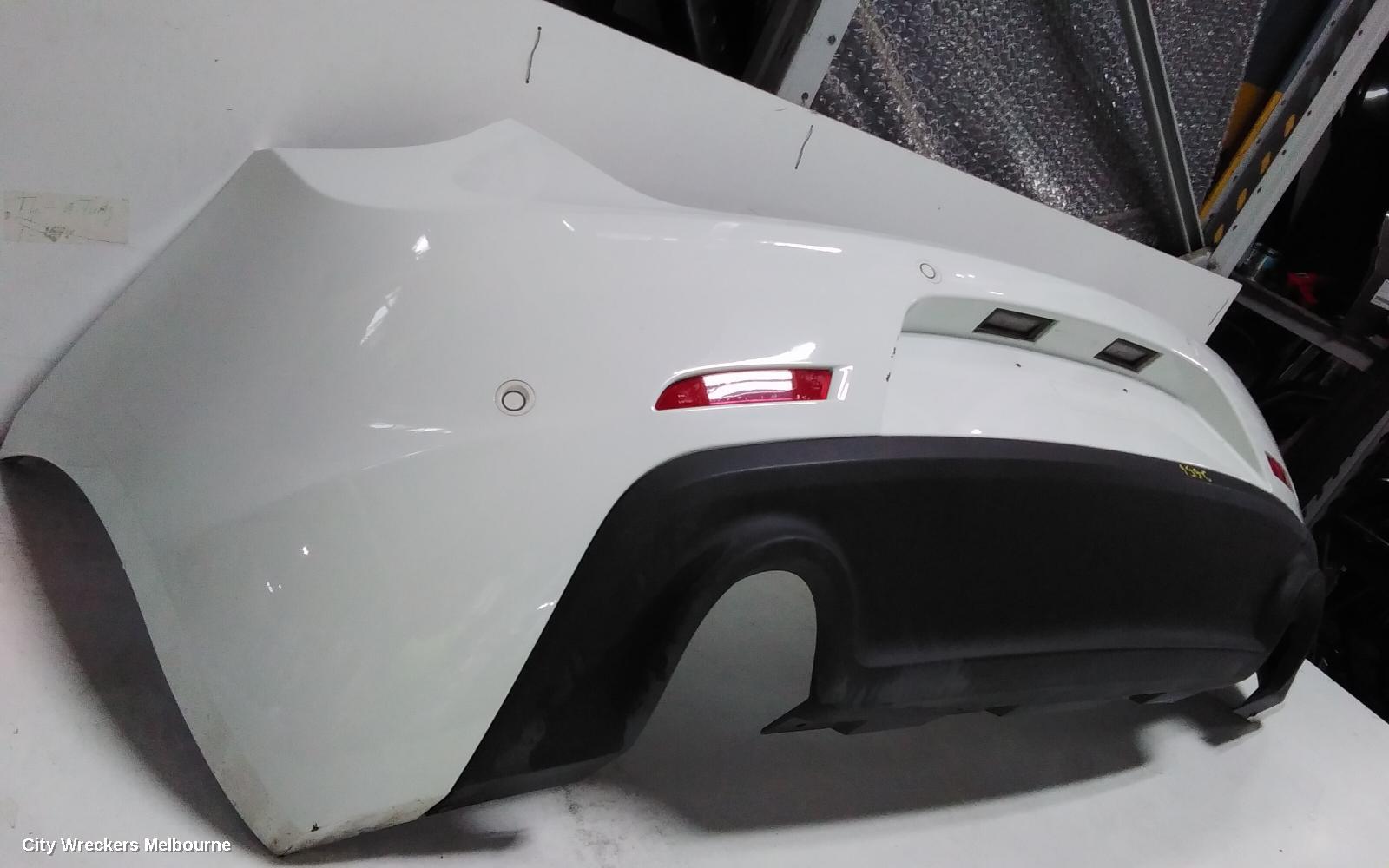 ALFA ROMEO GIULIETTA REAR BUMPER, BUMPER BAR (2 PIECES), TWIN EXHAUST, W/ PARK SENSOR TYPE, 940 SERIES, 01/2011 - 10/2016