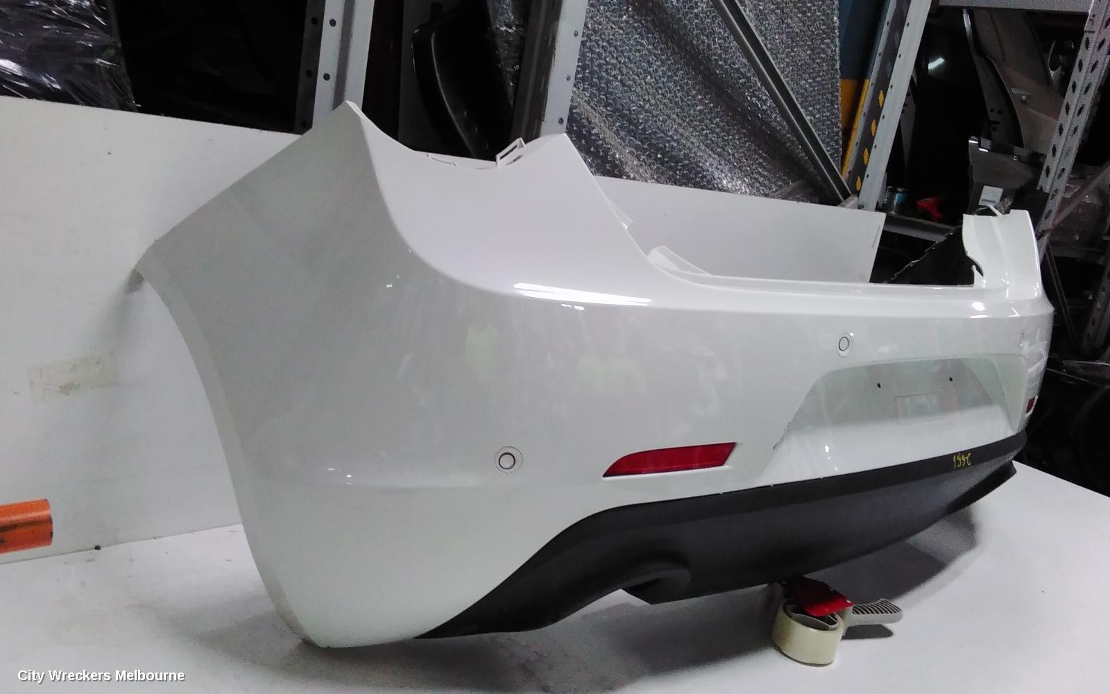ALFA ROMEO GIULIETTA REAR BUMPER, BUMPER BAR (2 PIECES), TWIN EXHAUST, W/ PARK SENSOR TYPE, 940 SERIES, 01/2011 - 10/2016