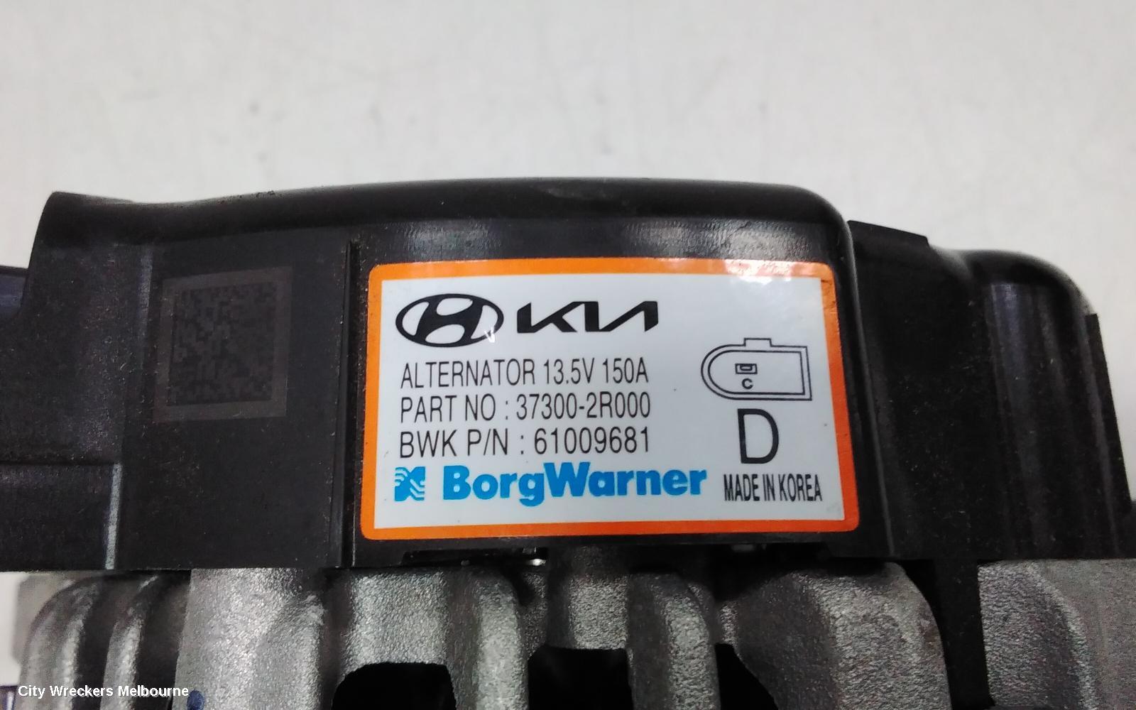HYUNDAI SANTA FE ALTERNATOR, DIESEL, 2.2, D4HE, 150 AMP, TM, 12/2020 ONWARDS