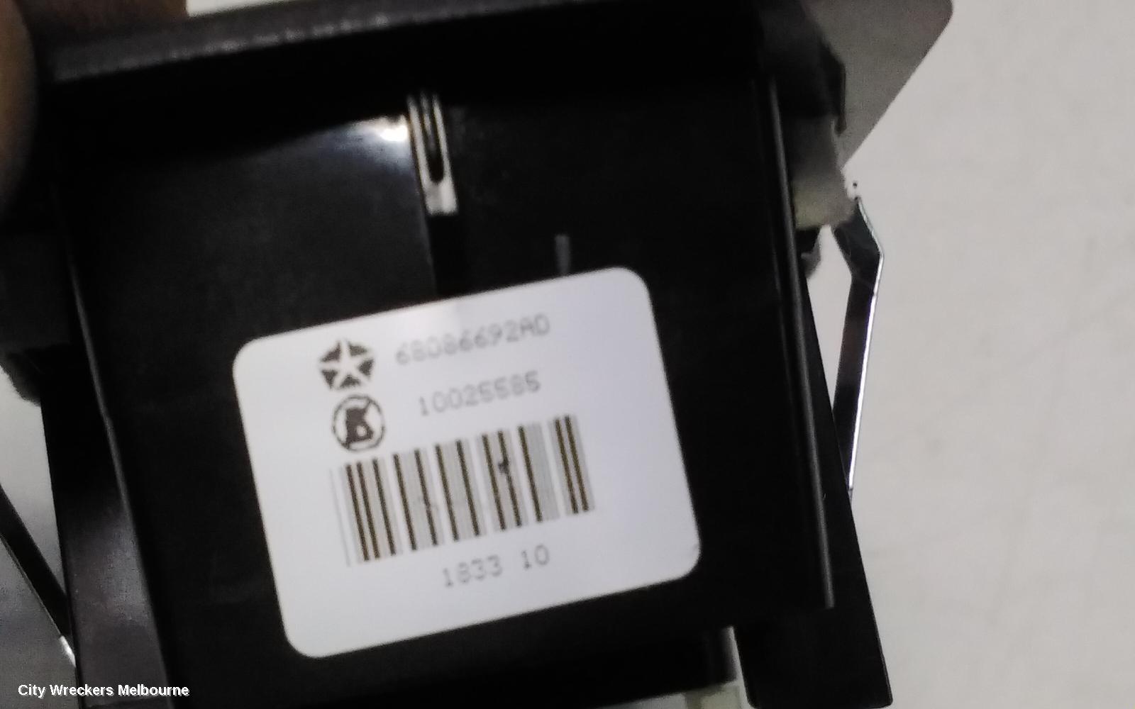 JEEP GRANDCHEROKEE PWR DR WIND SWITCH, LH FRONT, WK, 10/2010 - 02/2022