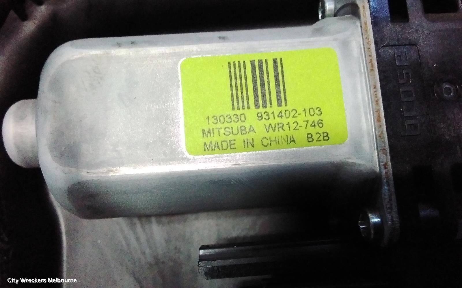 JEEP GRANDCHEROKEE LEFT REAR WND REG/MOTOR, WK, 10/2010 - 02/2022