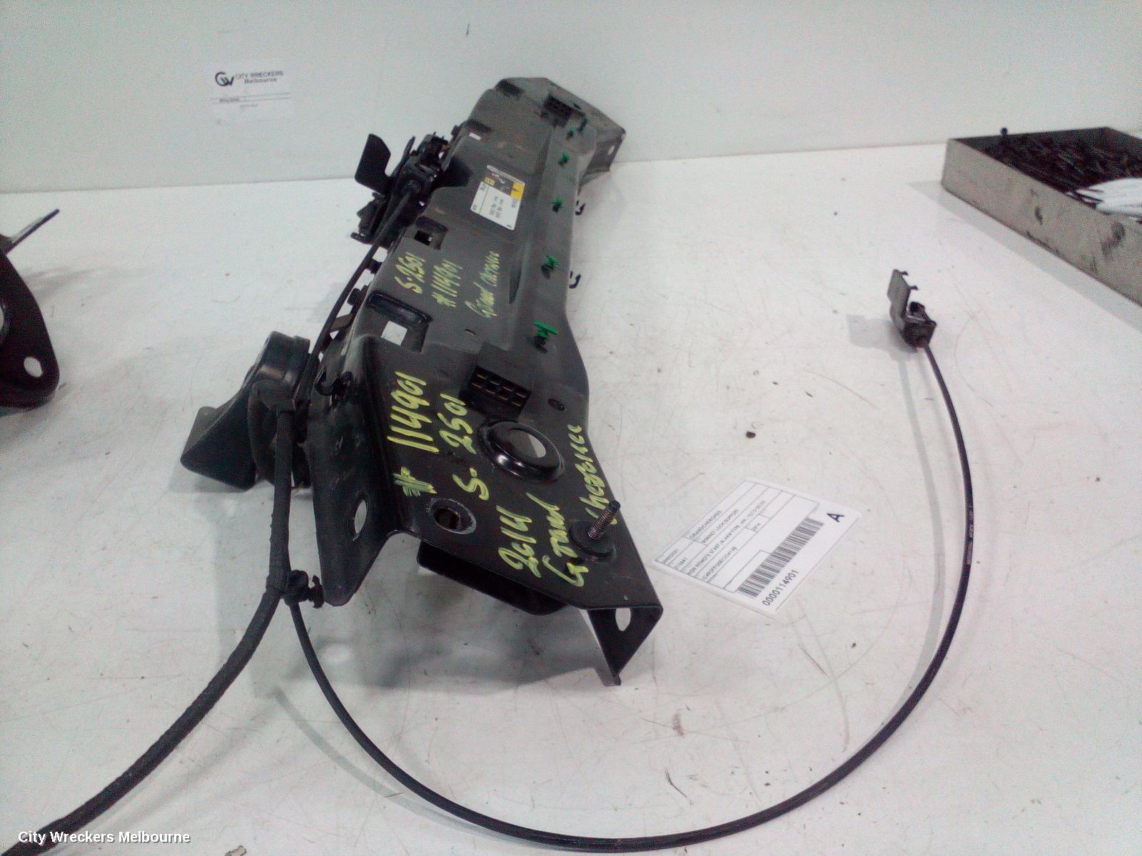 JEEP GRANDCHEROKEE BONNET LOCK/SUPPORT, NON REMOTE START/ALARM TYPE, WK, 10/2010 - 02/2022