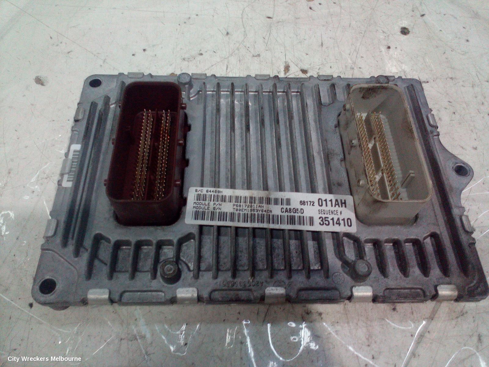 JEEP GRANDCHEROKEE ECU, ENGINE ECU, 3.6, PETROL, ECU ONLY, WK, 10/2010 - 02/2022