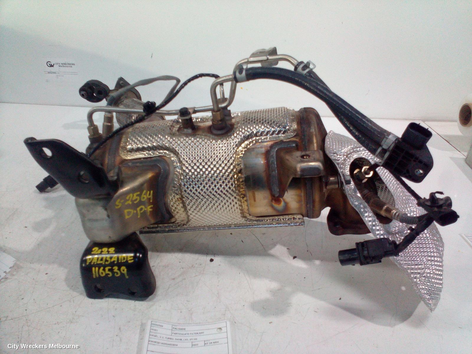 HYUNDAI PALISADE PARTICULATE FILTER/DPF, DIESEL, 2.2, TURBO, D4HB, LX2, 07/2020 ONWARDS