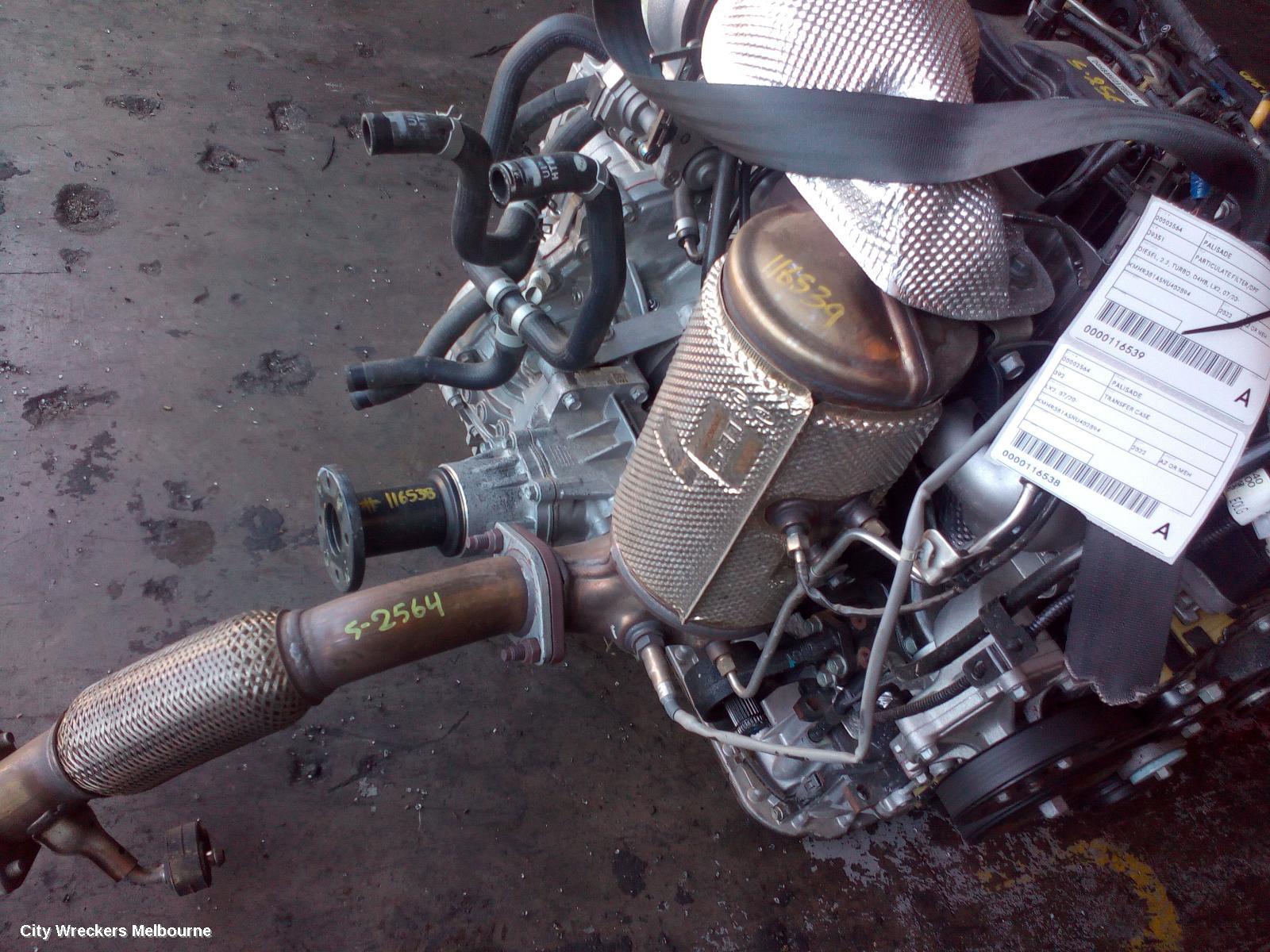 HYUNDAI PALISADE PARTICULATE FILTER/DPF, DIESEL, 2.2, TURBO, D4HB, LX2, 07/2020 ONWARDS