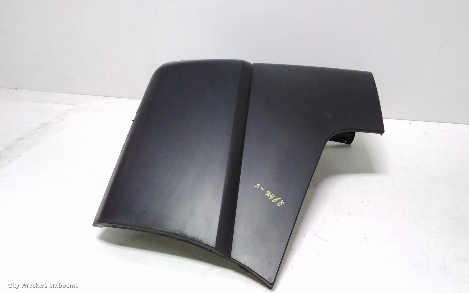 RENAULT TRAFIC REAR BUMPER, BUMPER BAR (LH SIDE), BLACK, X82, 01/2015 ONWARDS