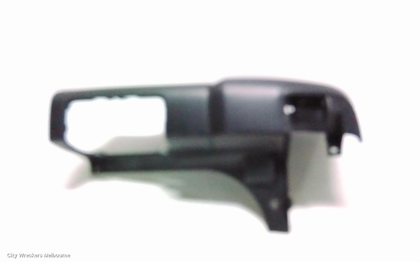 RENAULT TRAFIC REAR BUMPER, BUMPER BAR (LH SIDE), BLACK, X82, 01/2015 ONWARDS