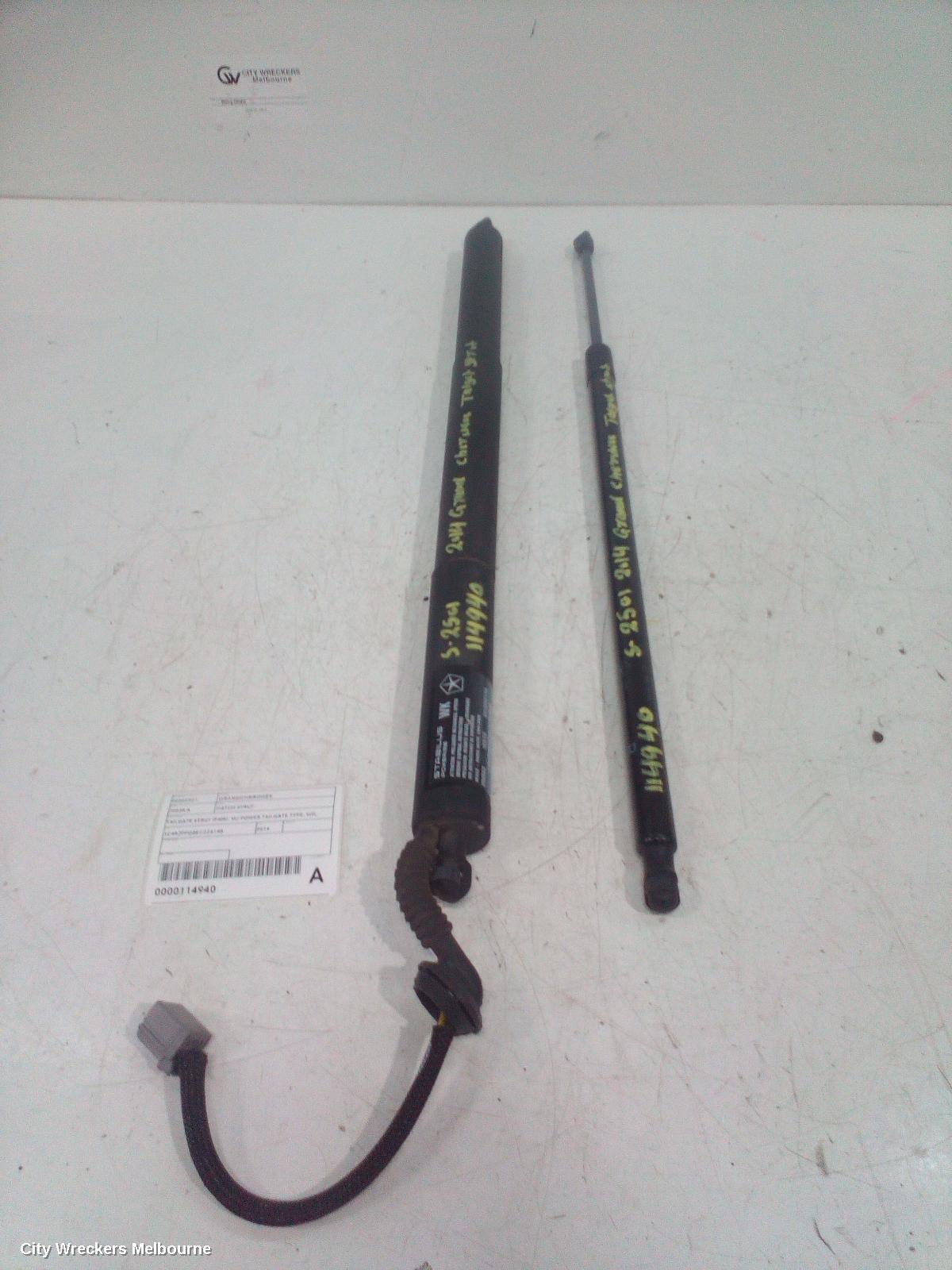 JEEP GRANDCHEROKEE HATCH STRUT, TAILGATE STRUT (PAIR), W/ POWER TAILGATE TYPE, WK, 04/2013 - 02/2022