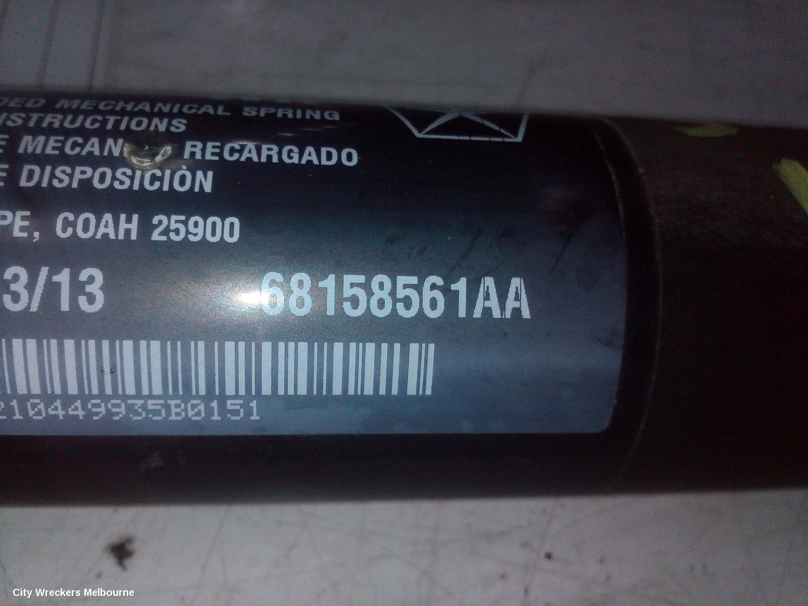 JEEP GRANDCHEROKEE HATCH STRUT, TAILGATE STRUT (PAIR), W/ POWER TAILGATE TYPE, WK, 04/2013 - 02/2022