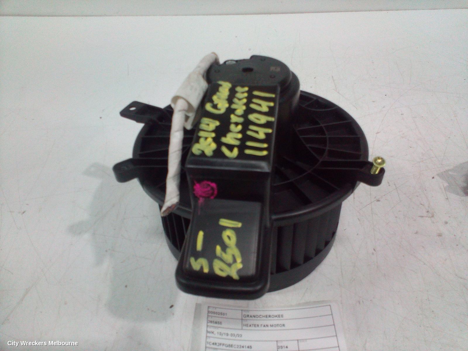 JEEP GRANDCHEROKEE HEATER FAN MOTOR, WK, 10/2010 - 02/2022