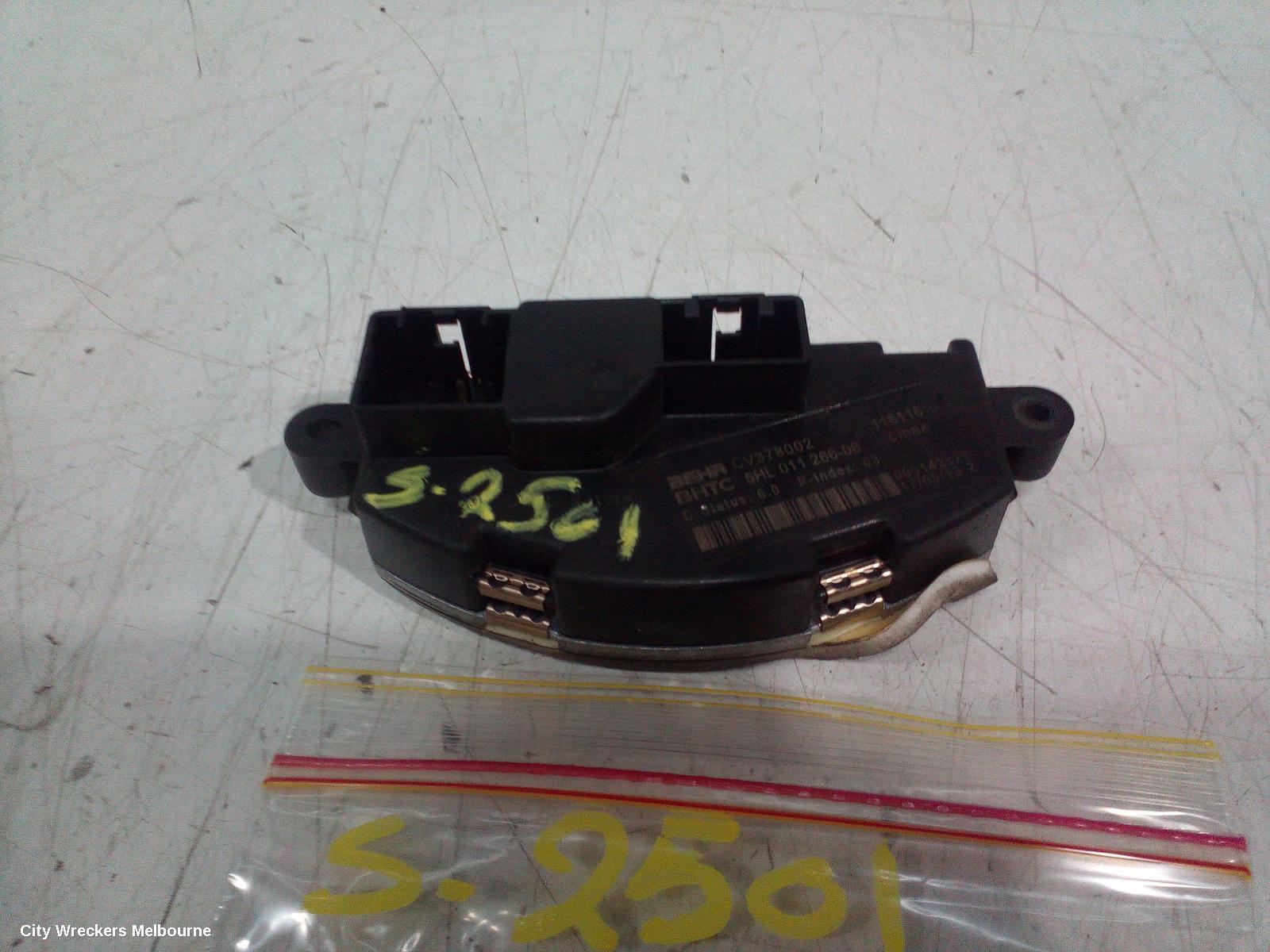 JEEP GRANDCHEROKEE FAN SPEED RESISTOR, WK, WAGON, 10/2010 - 02/2022