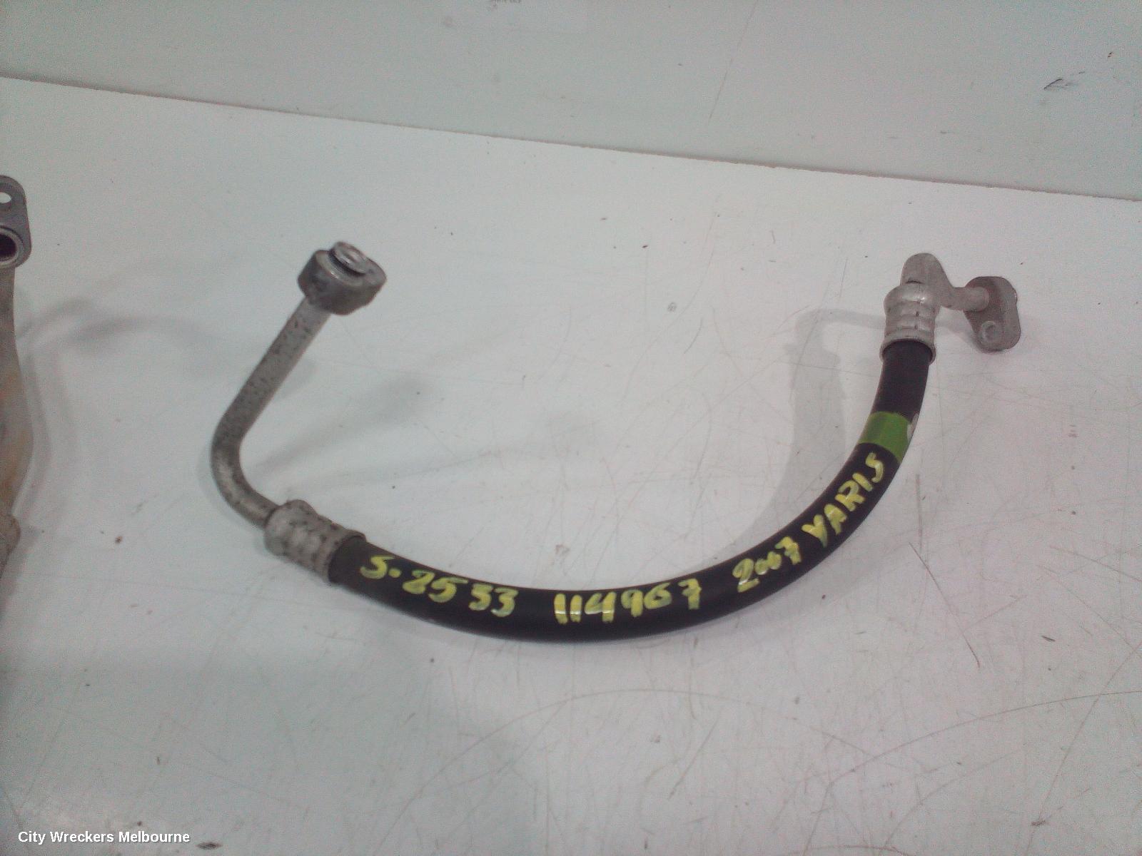 TOYOTA YARIS A/C HOSES, NCP9#, 10/2005 - 12/2016
