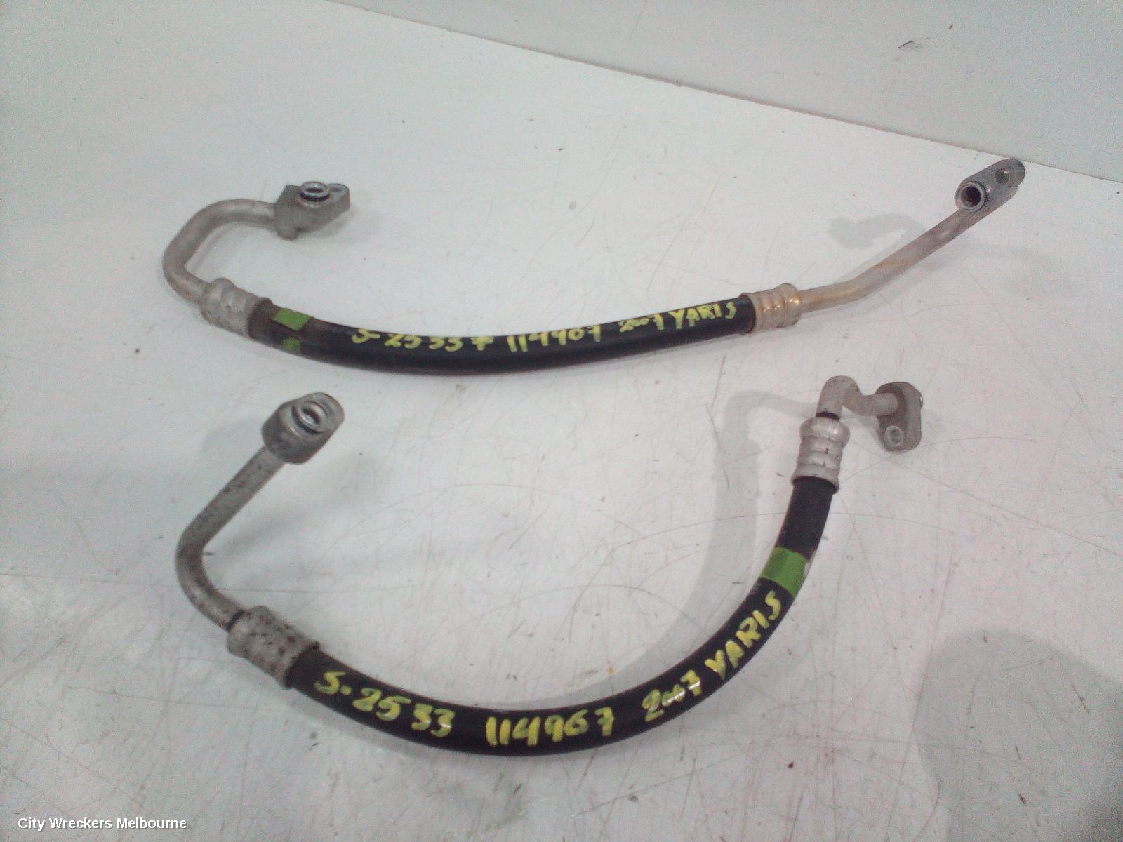 TOYOTA YARIS A/C HOSES, NCP9#, 10/2005 - 12/2016
