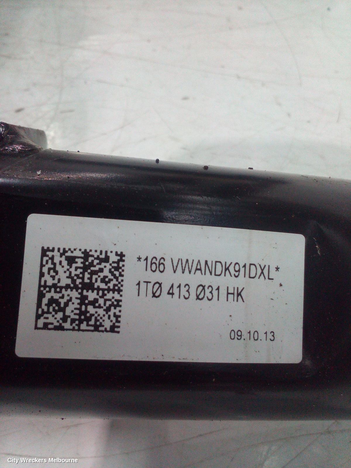 VOLKSWAGEN GOLF LEFT FRONT STRUT, GEN 6, CABRIO, SPORTS TYPE, 07/2011 - 01/2016