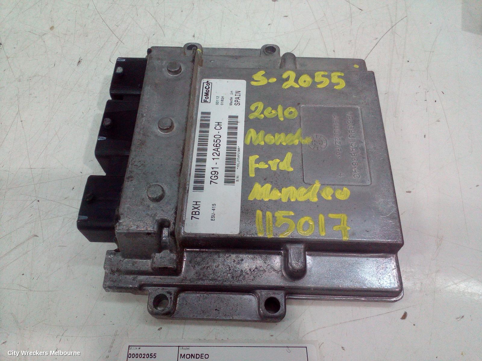 FORD MONDEO ECU, ENGINE ECU, 2.3, PETROL, ECU ONLY, MA-MC, 10/2007 - 12/2014