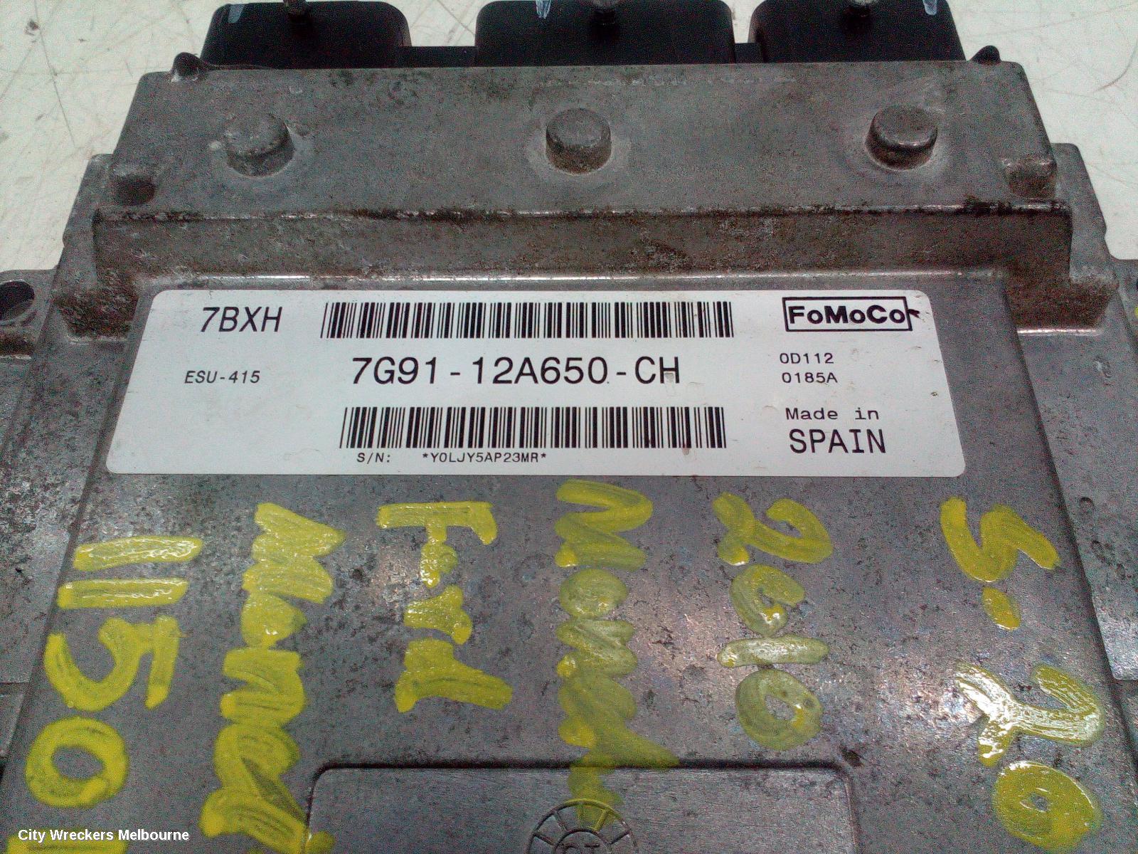 FORD MONDEO ECU, ENGINE ECU, 2.3, PETROL, ECU ONLY, MA-MC, 10/2007 - 12/2014