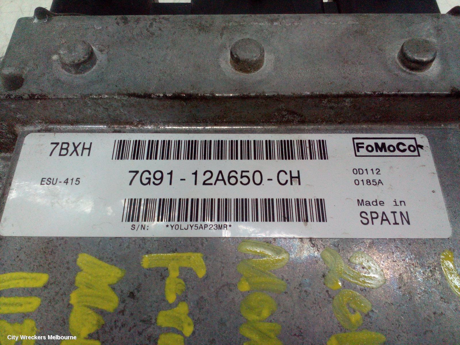 FORD MONDEO ECU, ENGINE ECU, 2.3, PETROL, ECU ONLY, MA-MC, 10/2007 - 12/2014