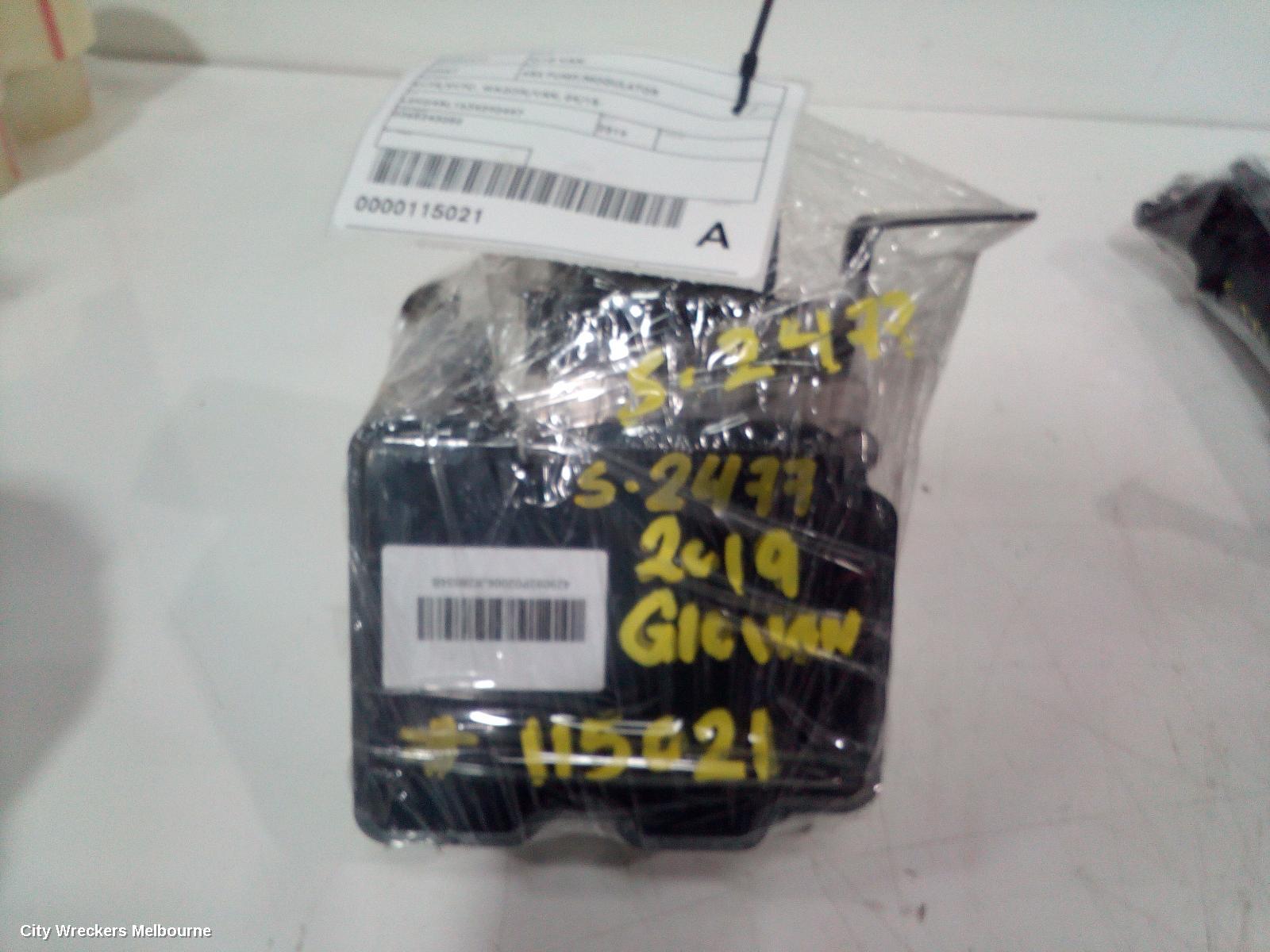 LDV G10 ABS PUMP/MODULATOR, SV7A/SV7C, WAGON/VAN, 04/2015 ONWARDS