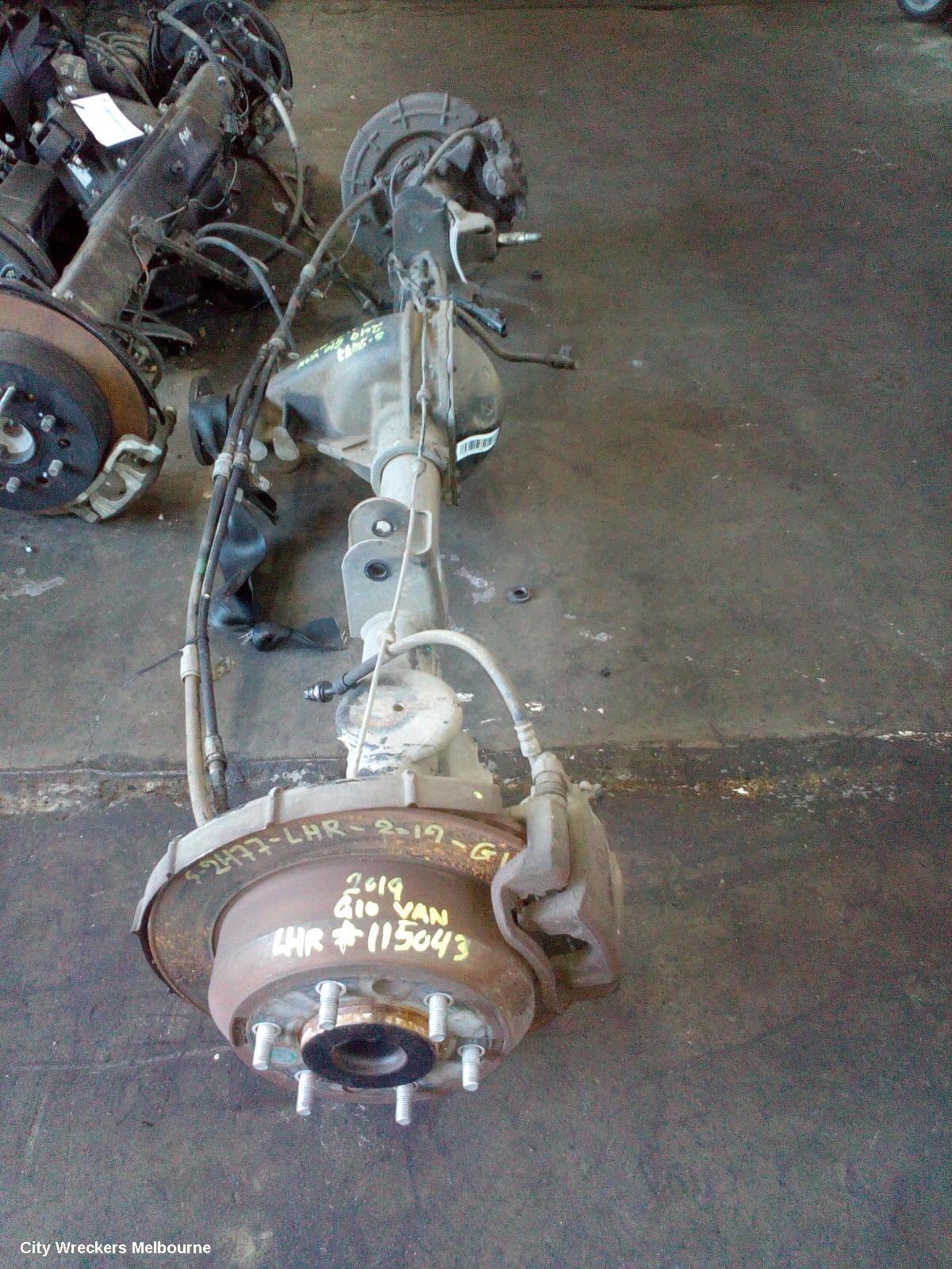 LDV G10 REAR DIFF ASSEMBLY, SV7A/SV7C, 2.0, PETROL, AUTO, 04/2015 ONWARDS
