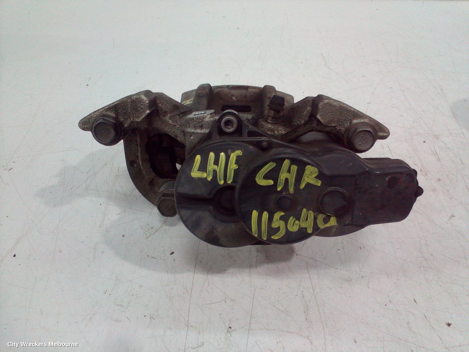 TOYOTA C-HR CALIPER, LH REAR, STANDARD TYPE, GEN 1, 12/2016 ONWARDS