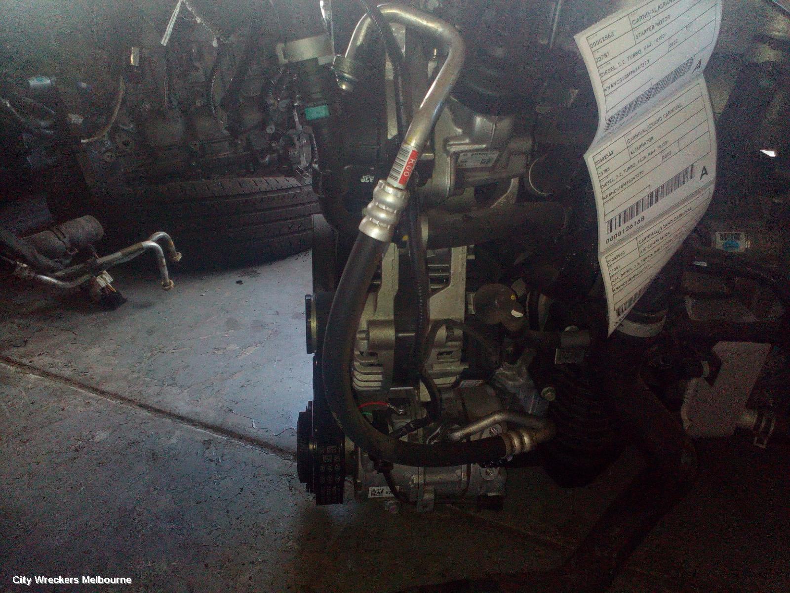 KIA CARNIVAL/GRAND CARNIVAL A/C COMPRESSOR, KA4, DIESEL, 2.2, TURBO, D4HE CODE, 10/2020 ONWARDS