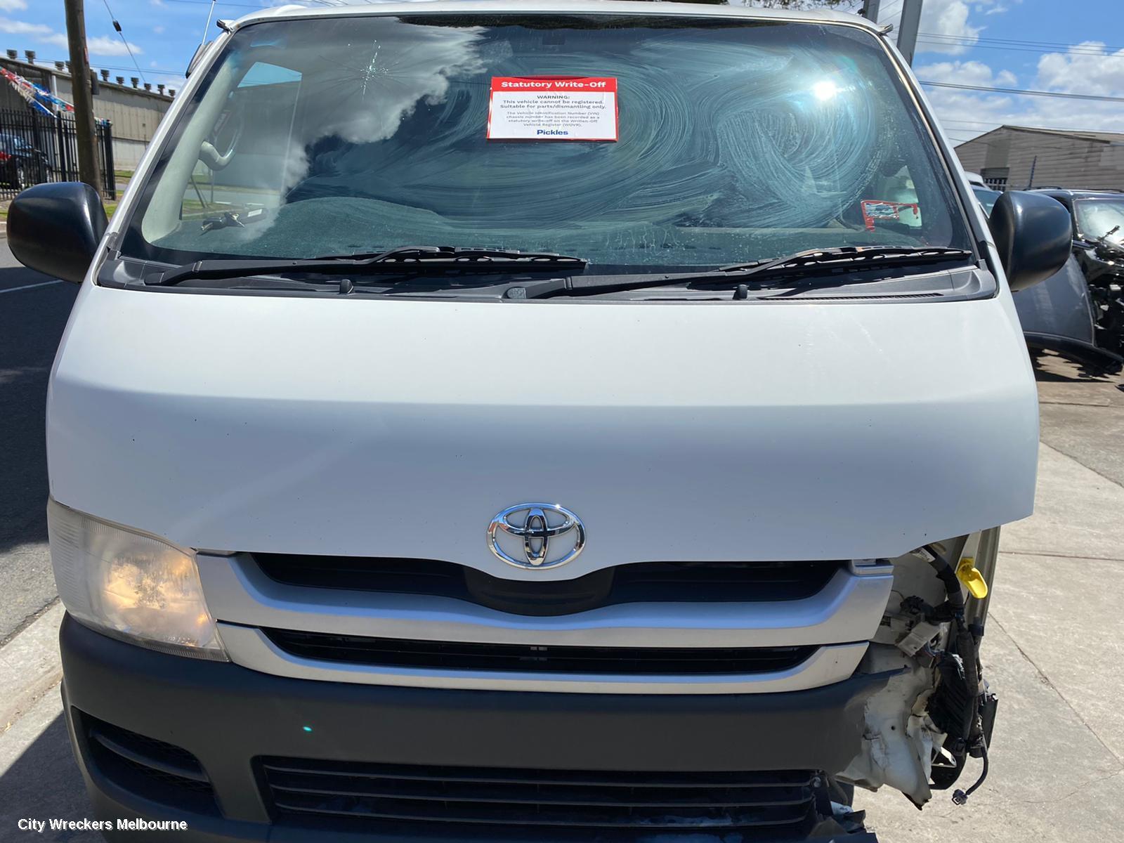 TOYOTA HIACE FRT XMEMBER/CRADLE, TRH/KDH, CROSSMEMBER, LWB/SWB, 03/2005 - 04/2019