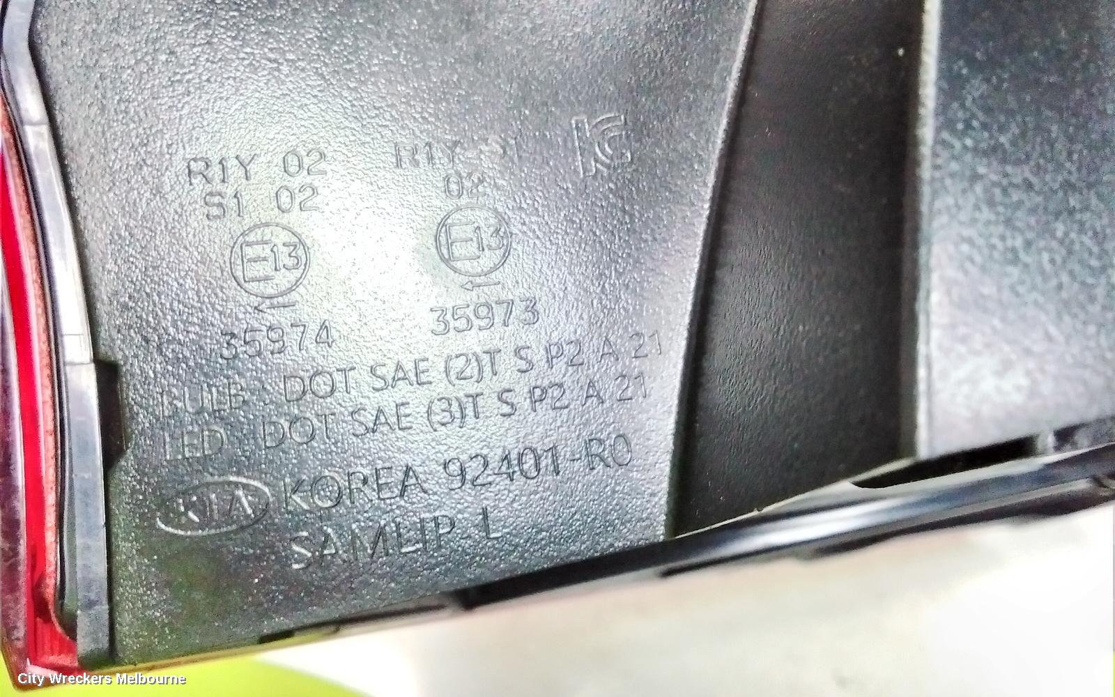 KIA CARNIVAL/GRAND CARNIVAL LEFT TAILLIGHT, KA4, IN BODY, LED TYPE, 10/2020 ONWARDS