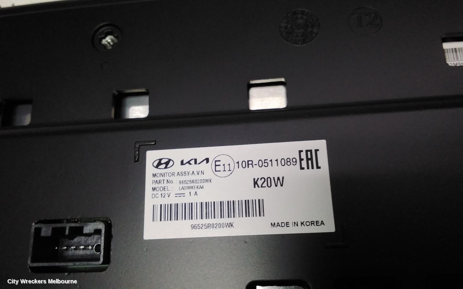 KIA CARNIVAL/GRAND CARNIVAL RADIO/CD/DVD/SAT/TV, HEAD UNIT, W/ SAT NAV TYPE, KA4, 10/2020 - 01/2024