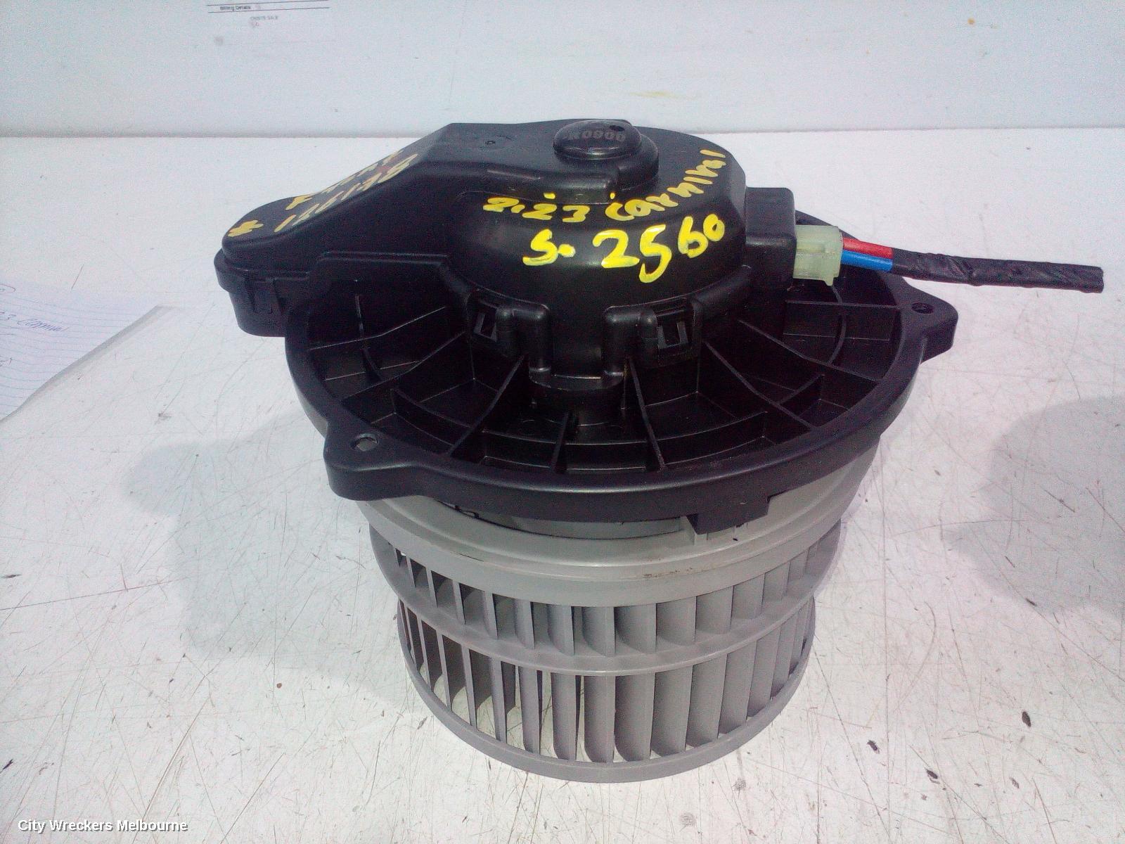 KIA CARNIVAL/GRAND CARNIVAL HEATER FAN MOTOR, KA4, FRONT, 10/2020 ONWARDS