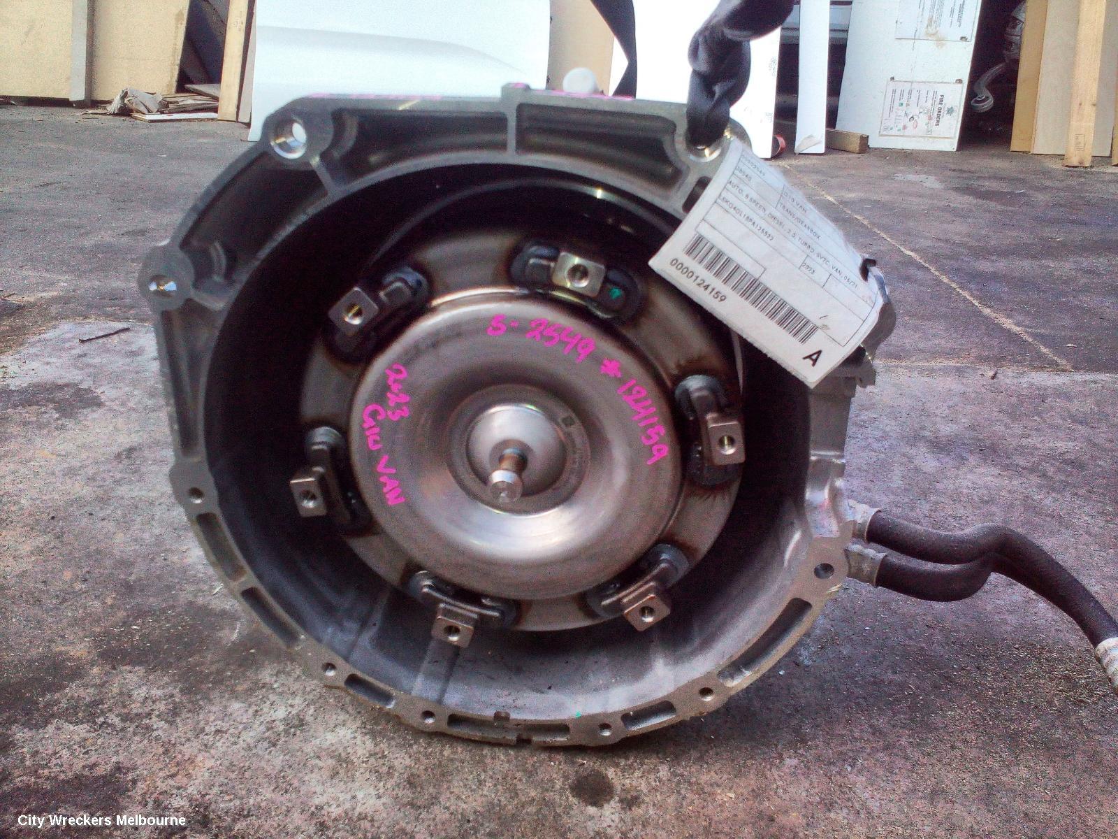 LDV G10 TRANS/GEARBOX, AUTO, 8 SPEED, DIESEL, 2.0, TURBO, SV7C, VAN, 06/2021 ONWARDS