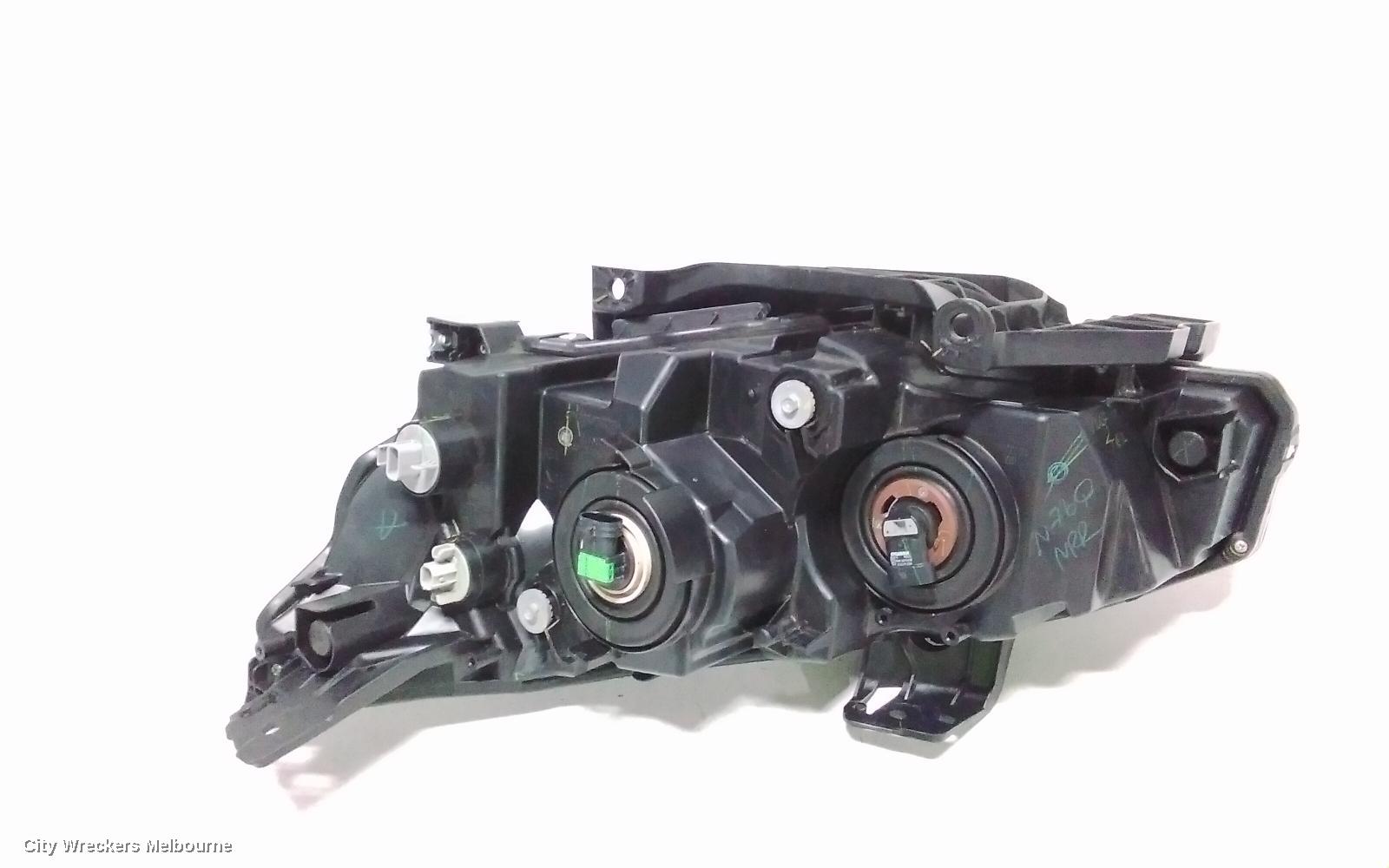 HONDA CIVIC RIGHT HEADLAMP, 10TH GEN, HATCH/SEDAN, HALOGEN TYPE, 05/2016 - 08/2021