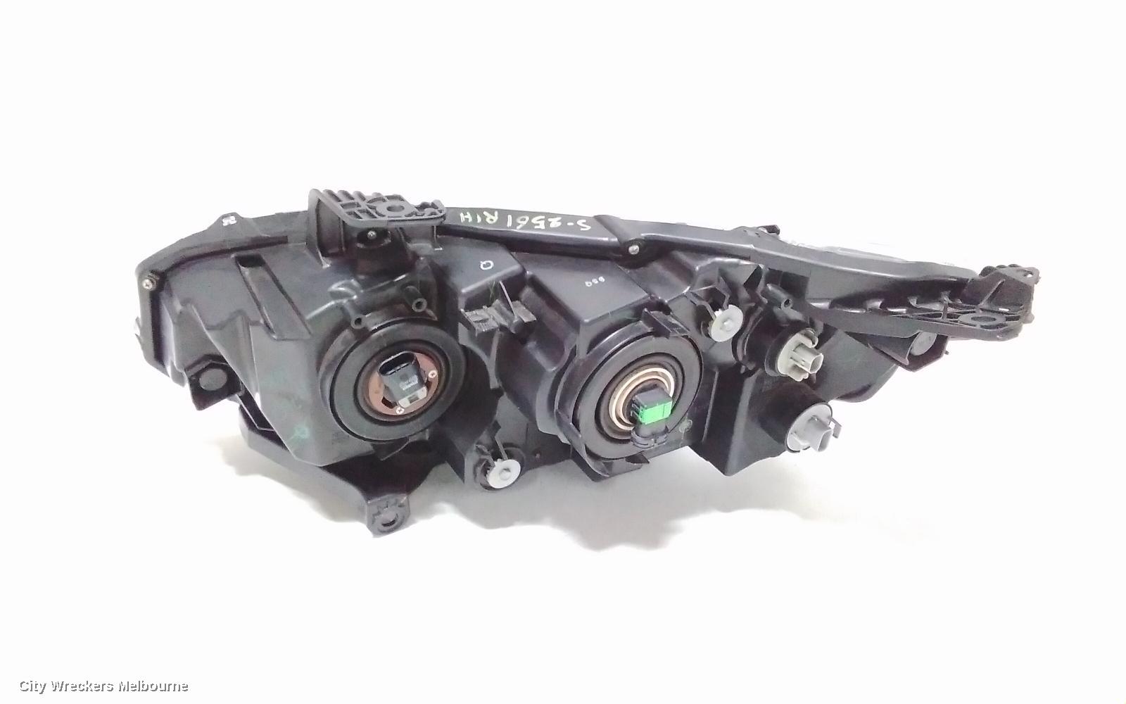 HONDA CIVIC RIGHT HEADLAMP, 10TH GEN, HATCH/SEDAN, HALOGEN TYPE, 05/2016 - 08/2021