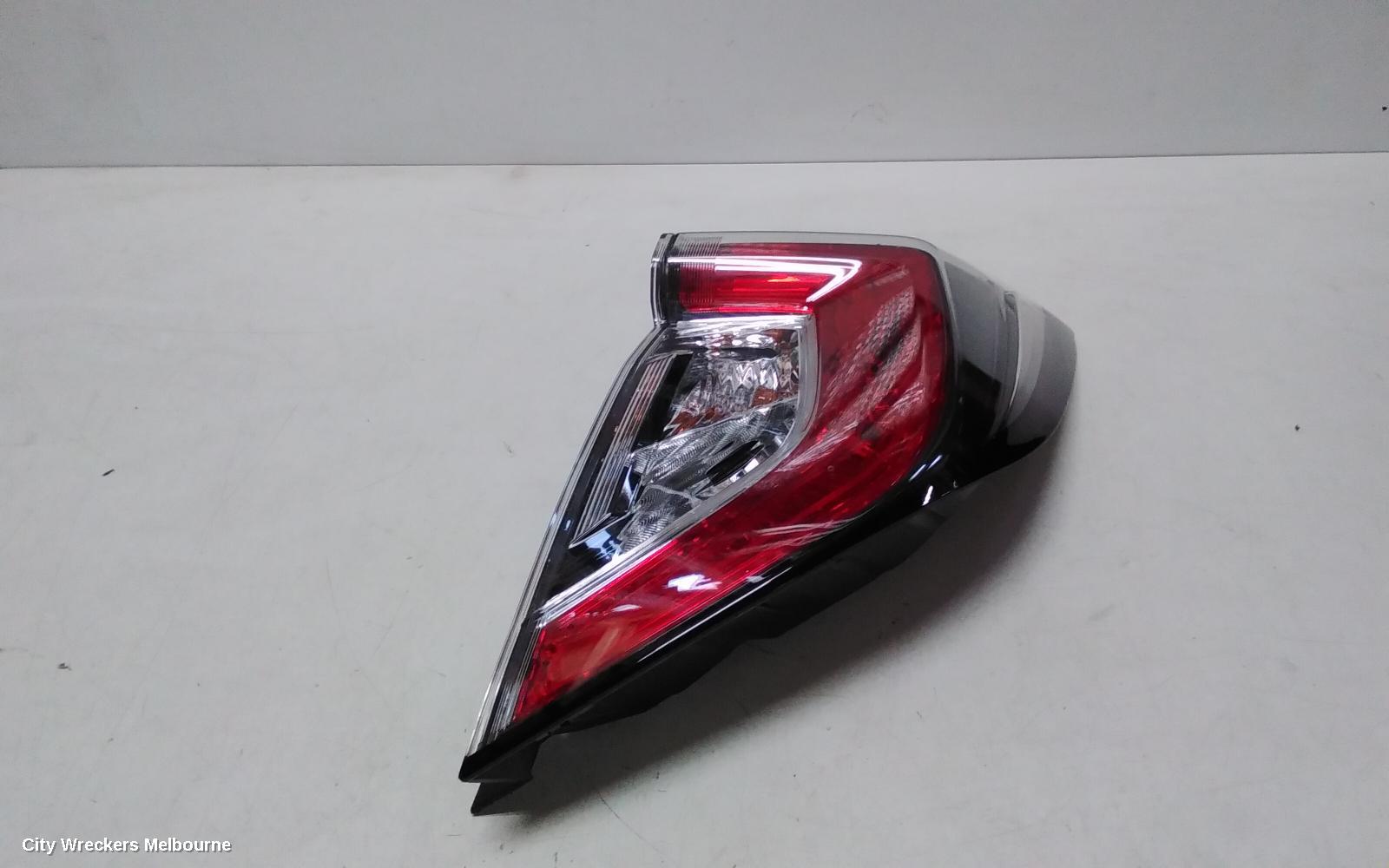 HONDA CIVIC RIGHT TAILLIGHT, IN BODY, HATCH, 10TH GEN, LED TYPE, 02/2017 - 08/2021