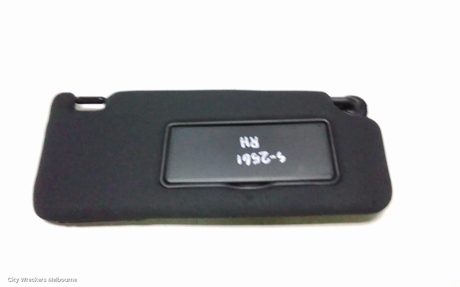 HONDA CIVIC SUNVISOR, 10TH GEN, RH SIDE, LIGHT GREY, CLOTH, 05/2016 - 08/2021
