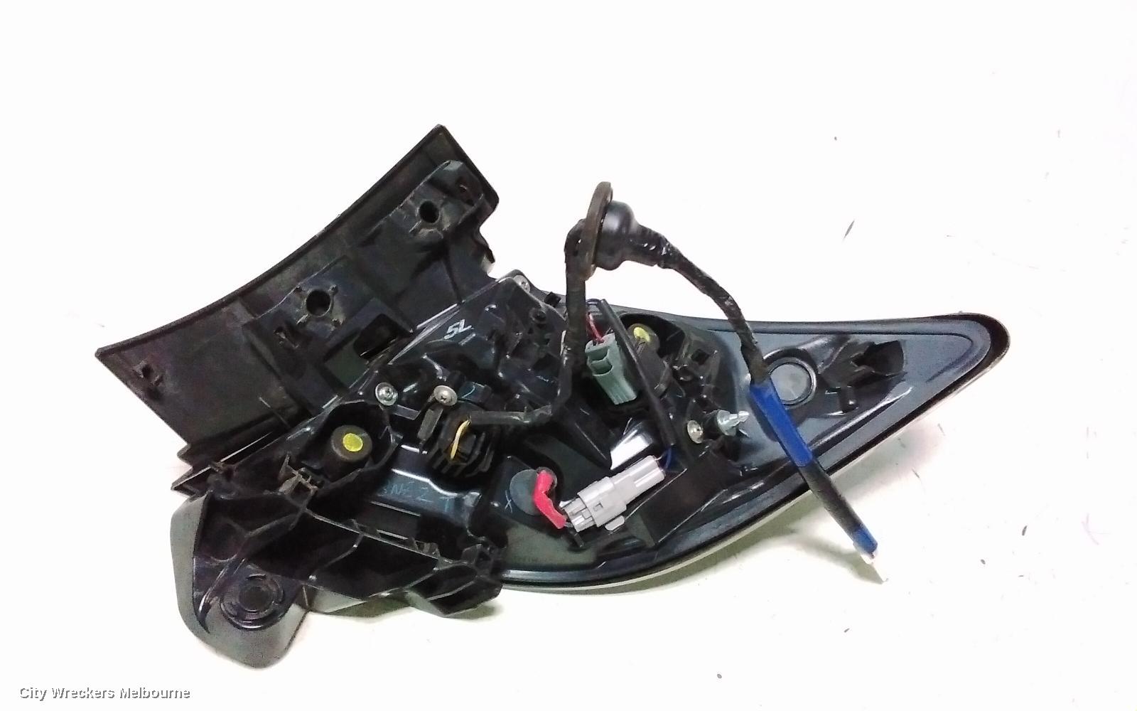 TOYOTA COROLLA LEFT TAILLIGHT, E210, IN BODY, HATCH, 07/2018 - 08/2022