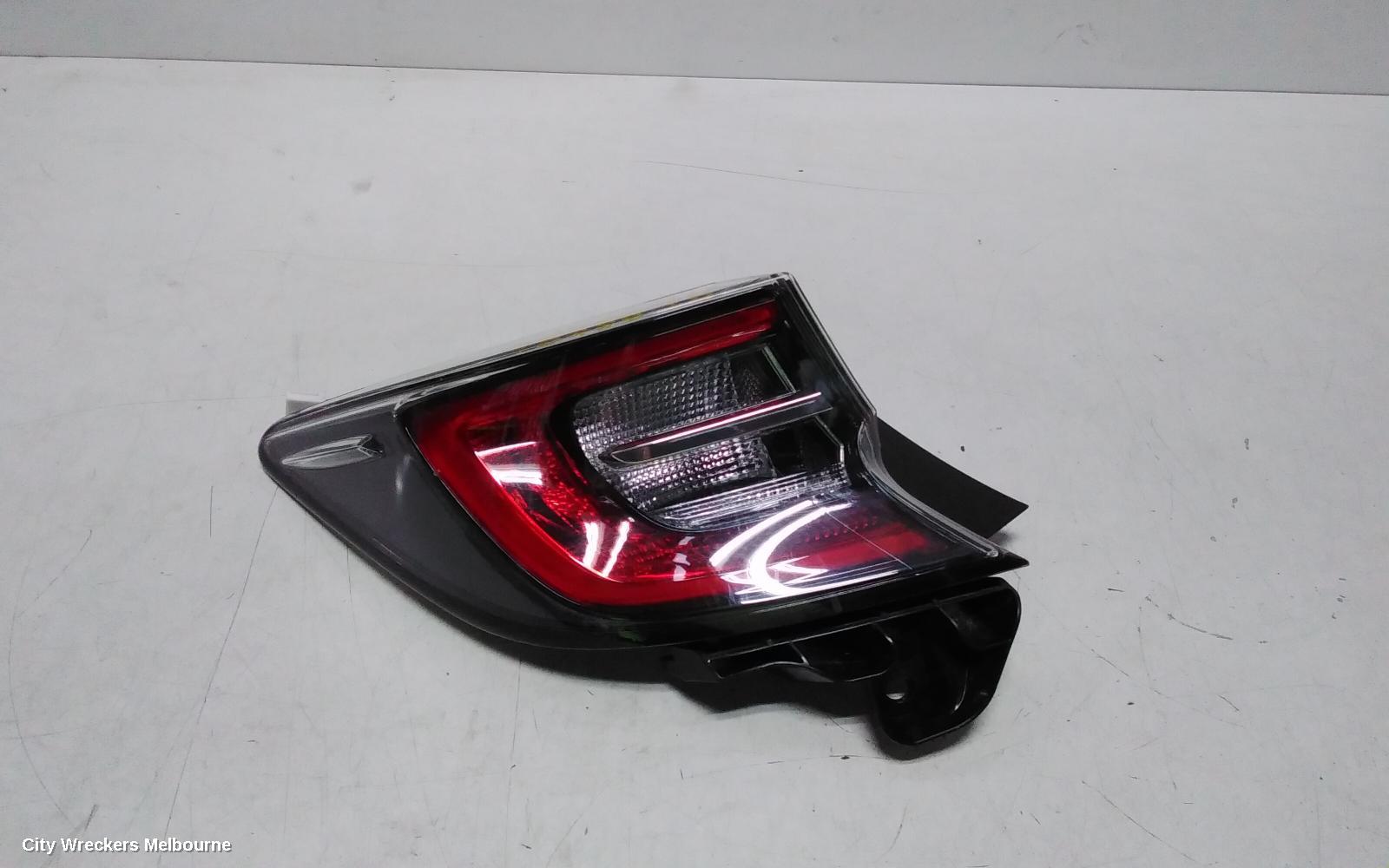 TOYOTA COROLLA LEFT TAILLIGHT, E210, IN BODY, HATCH, 07/2018 - 08/2022