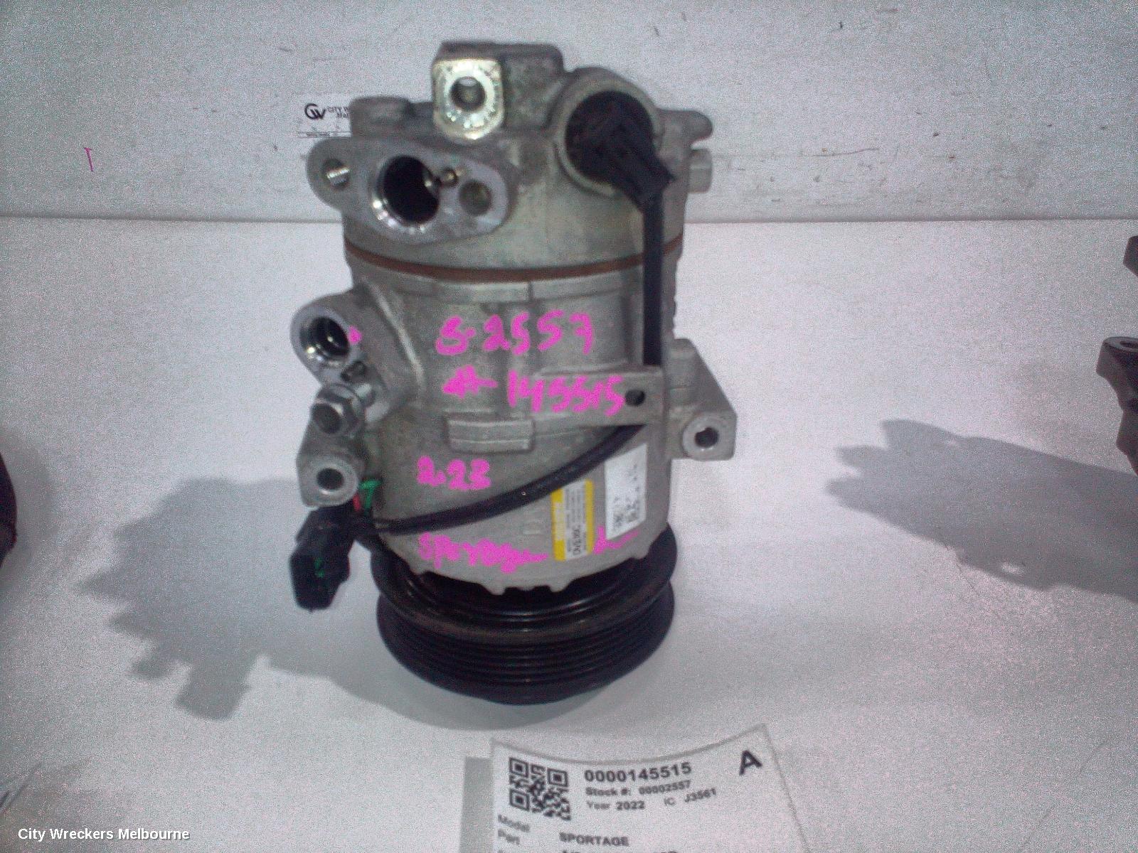 KIA SPORTAGE A/C COMPRESSOR, NQ5, 2.0, DIESEL, D4HD, 09/2021 ONWARDS