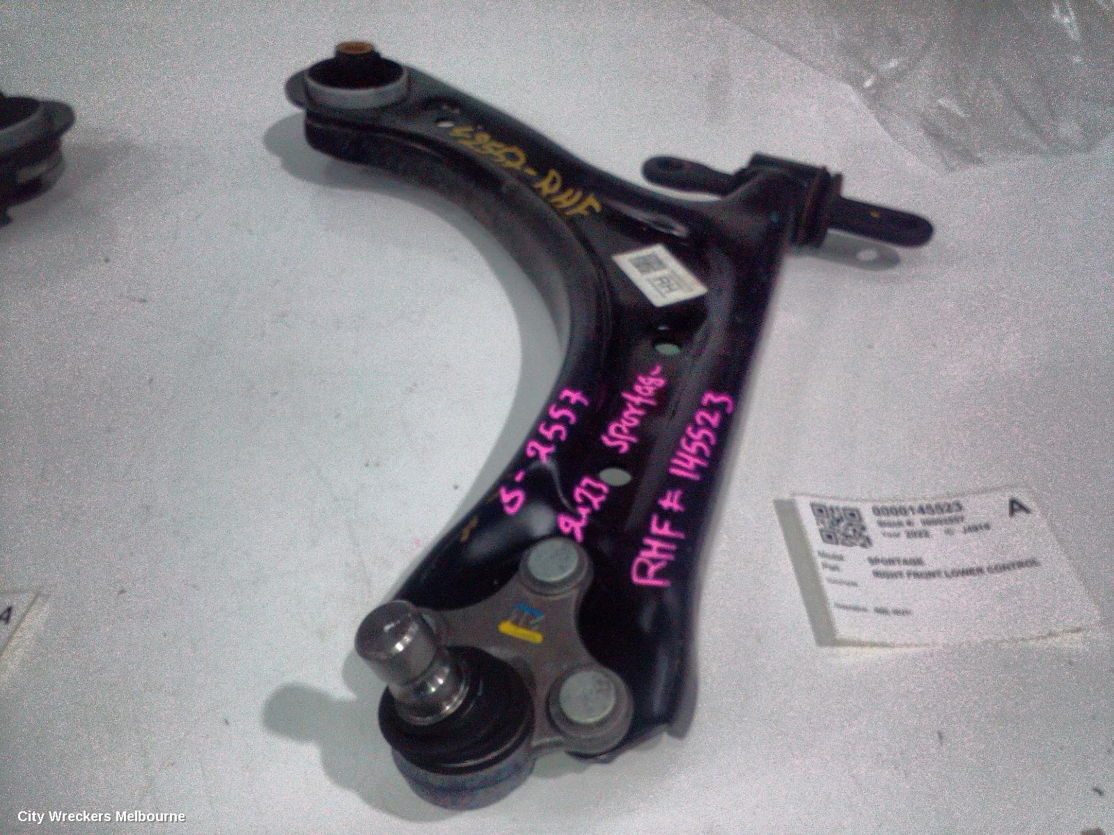 KIA SPORTAGE RIGHT FRONT LOWER CONTROL ARM, NQ5, 09/2021 ONWARDS